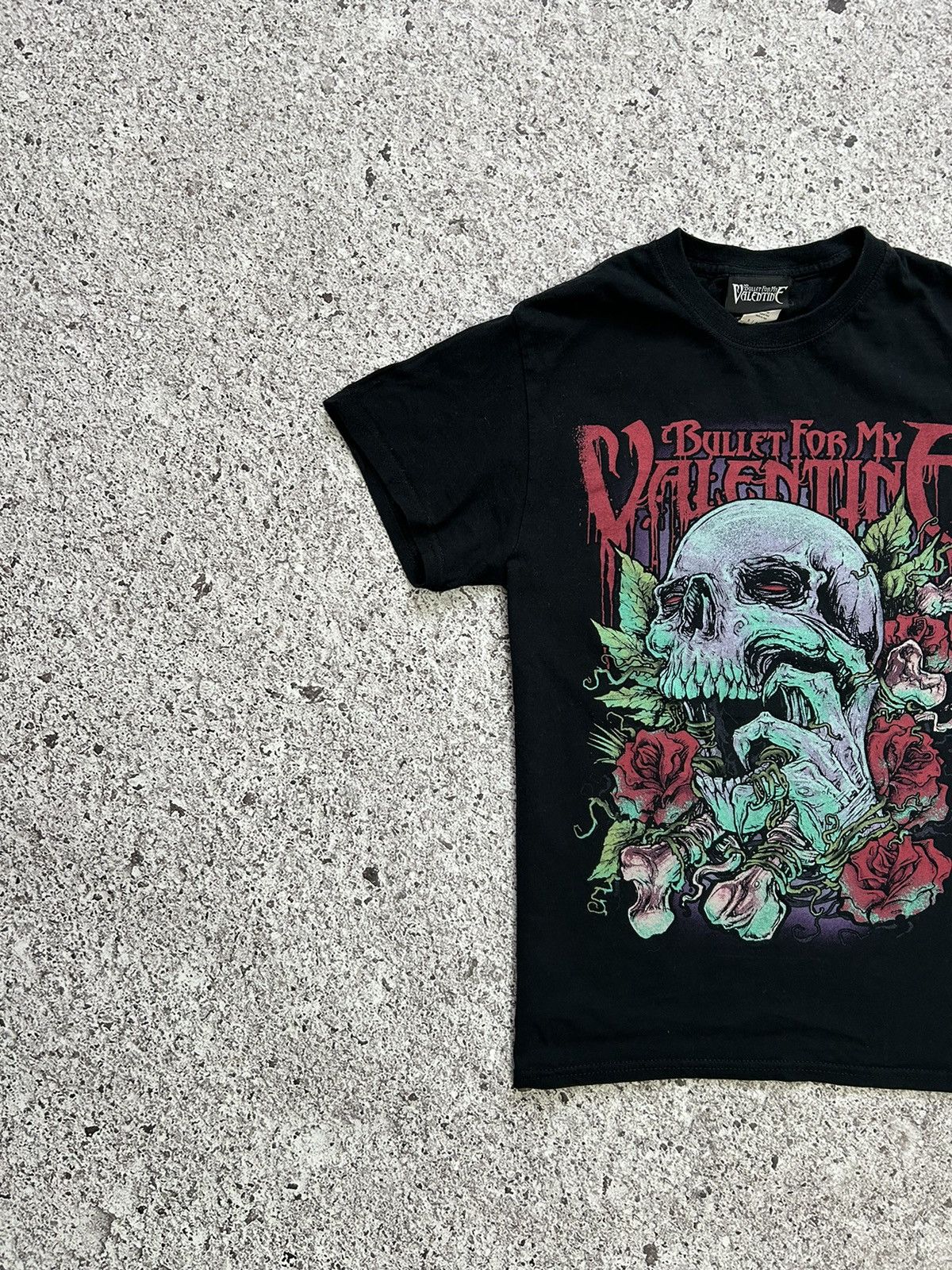 Band Tees × Vintage Vintage 2017 Bullet For My Valentine Band Rock T-Shirt Size US S / EU 44-46 / 1 - 3 Thumbnail