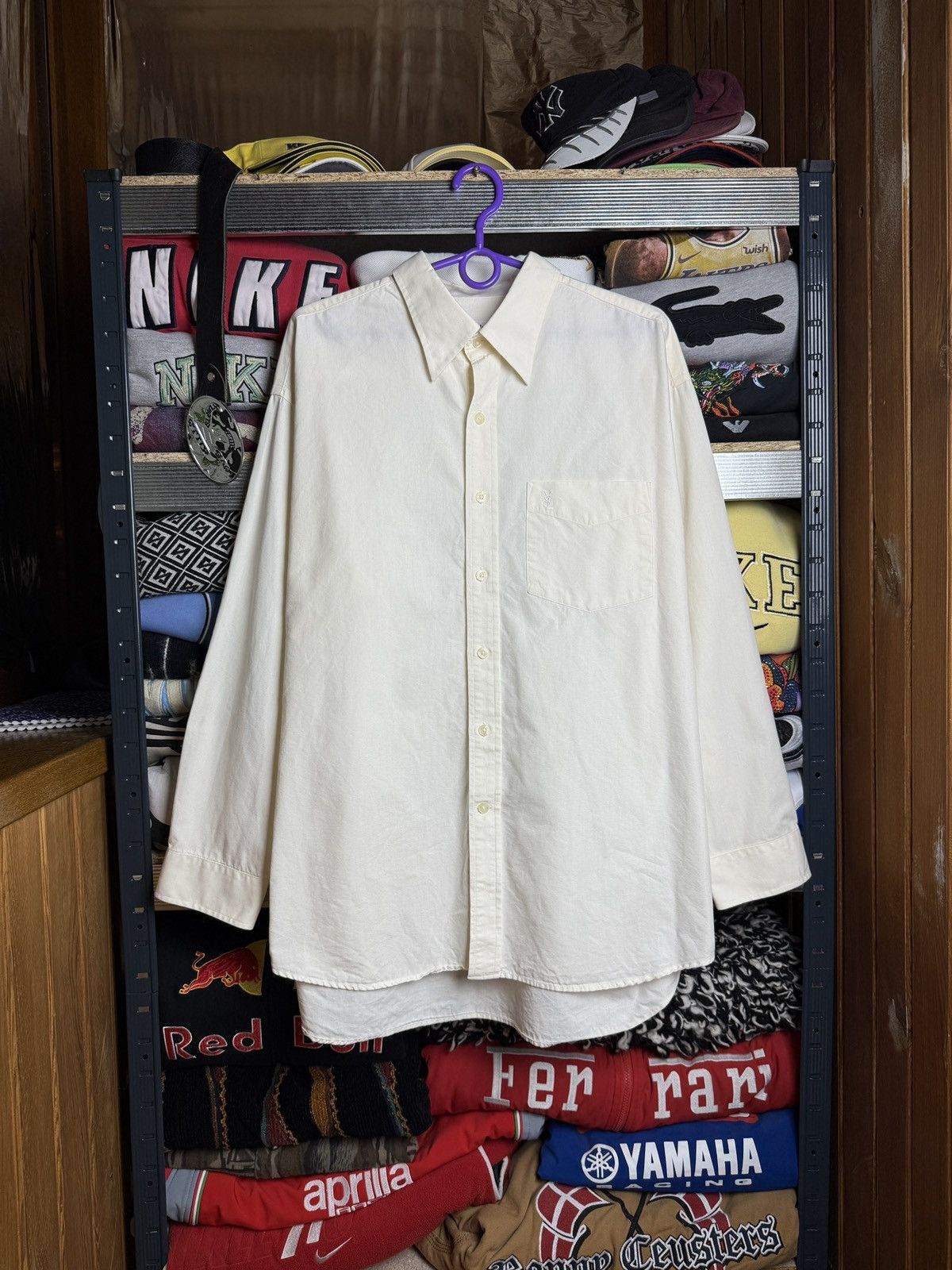 Yves Saint Laurent Yves Saint Laurent YSL shirt Size US XL / EU 56 / 4 - 1 Thumbnail