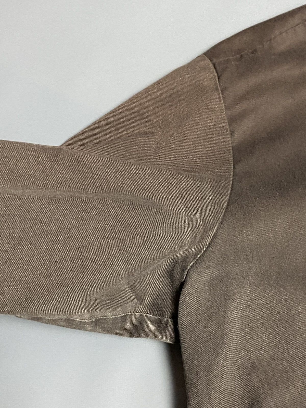 Dickies Vtg Dickies Work Faded Shirt Long Sleeve Brown/Khaki Size XL Size US XL / EU 56 / 4 - 7 Thumbnail
