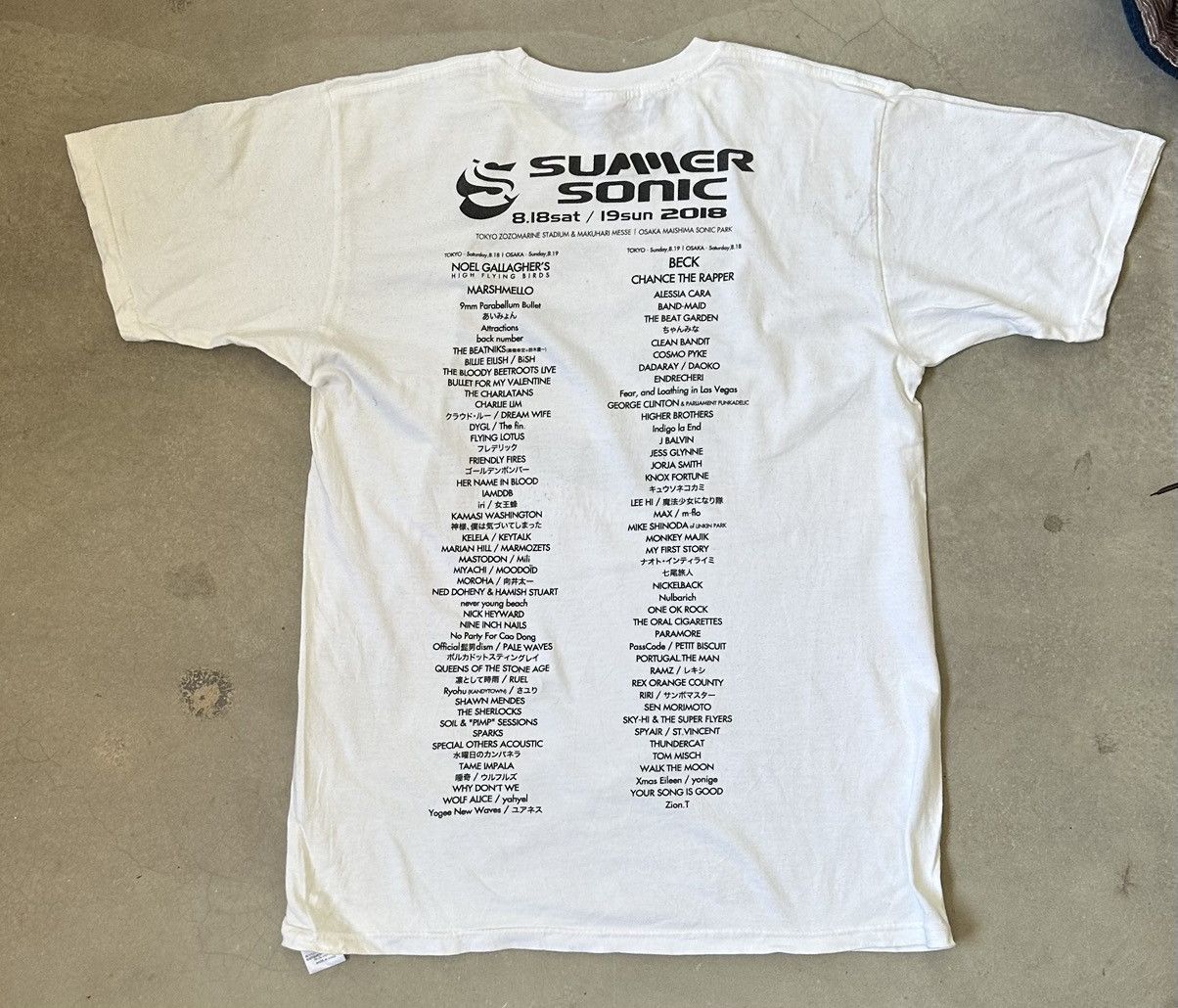 Vintage VINTAGE SUMMER SONIC 2018 TEE Size US M / EU 48-50 / 2 - 6 Thumbnail