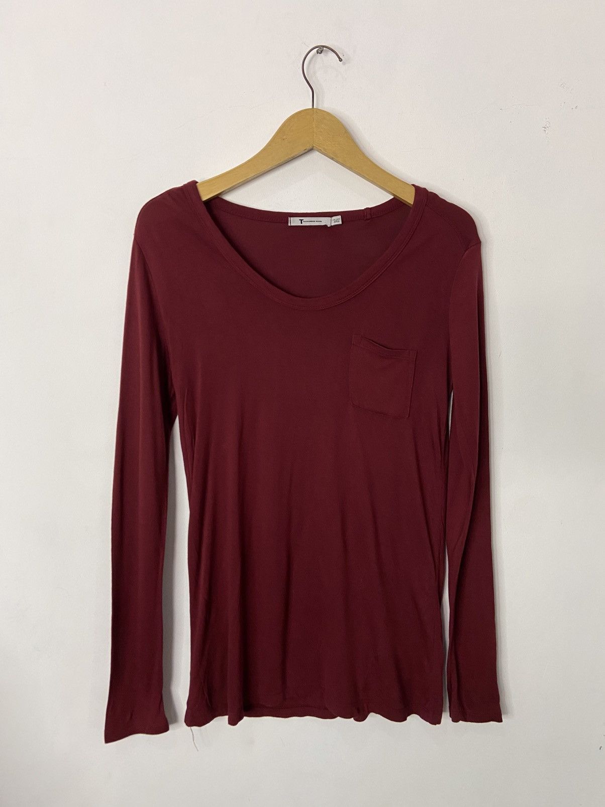 Alexander Wang T by Alexander Wang Pocket Longsleeve Tee Size US S / EU 44-46 / 1 - 7 Thumbnail