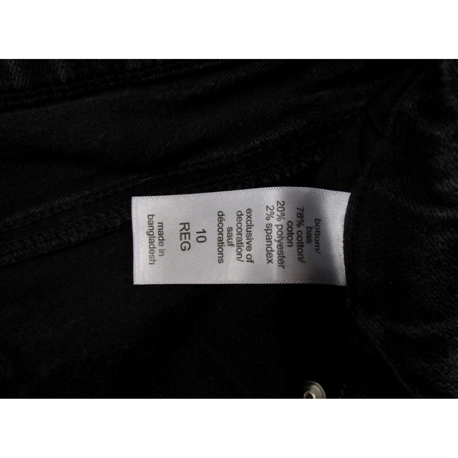 Vintage Maurices Jeans Bootcut Denim Stretch Black Mid Rise Womens Size 10 Reg Jeans Size 32" / US 10 / IT 46 - 5 Thumbnail