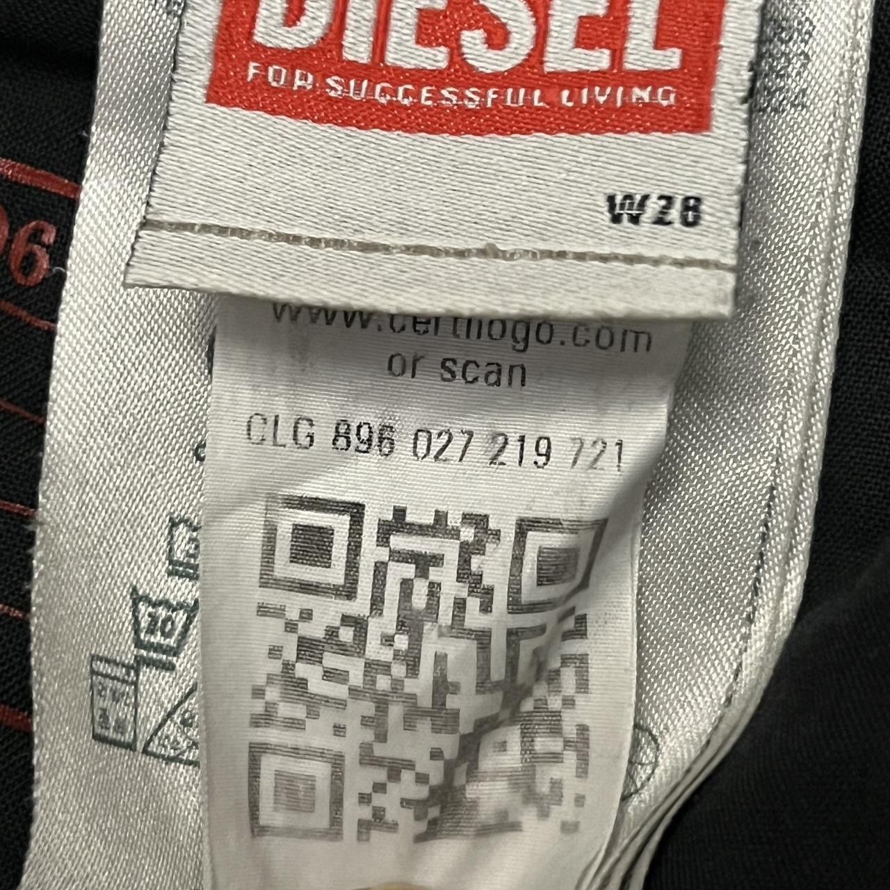 Diesel Diesel D-Sire 1996 Wide Leg Flared Baggy Jeans Size US 34 / EU 50 - 4 Thumbnail