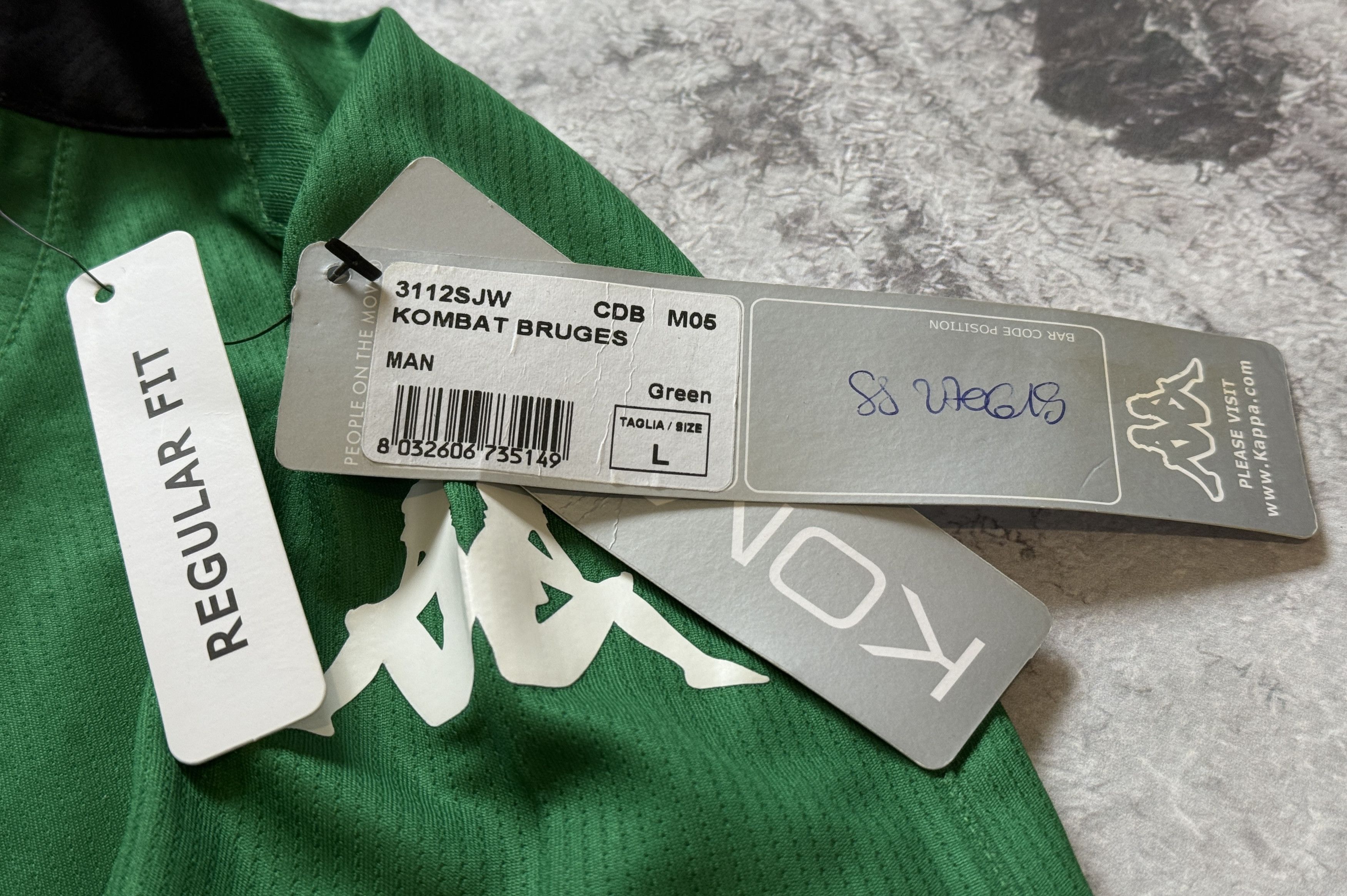 Kappa Cercle Brugge 2019-20 Kappa Football Shirt Jersey 120 Year L Size US L / EU 52-54 / 3 - 4 Thumbnail