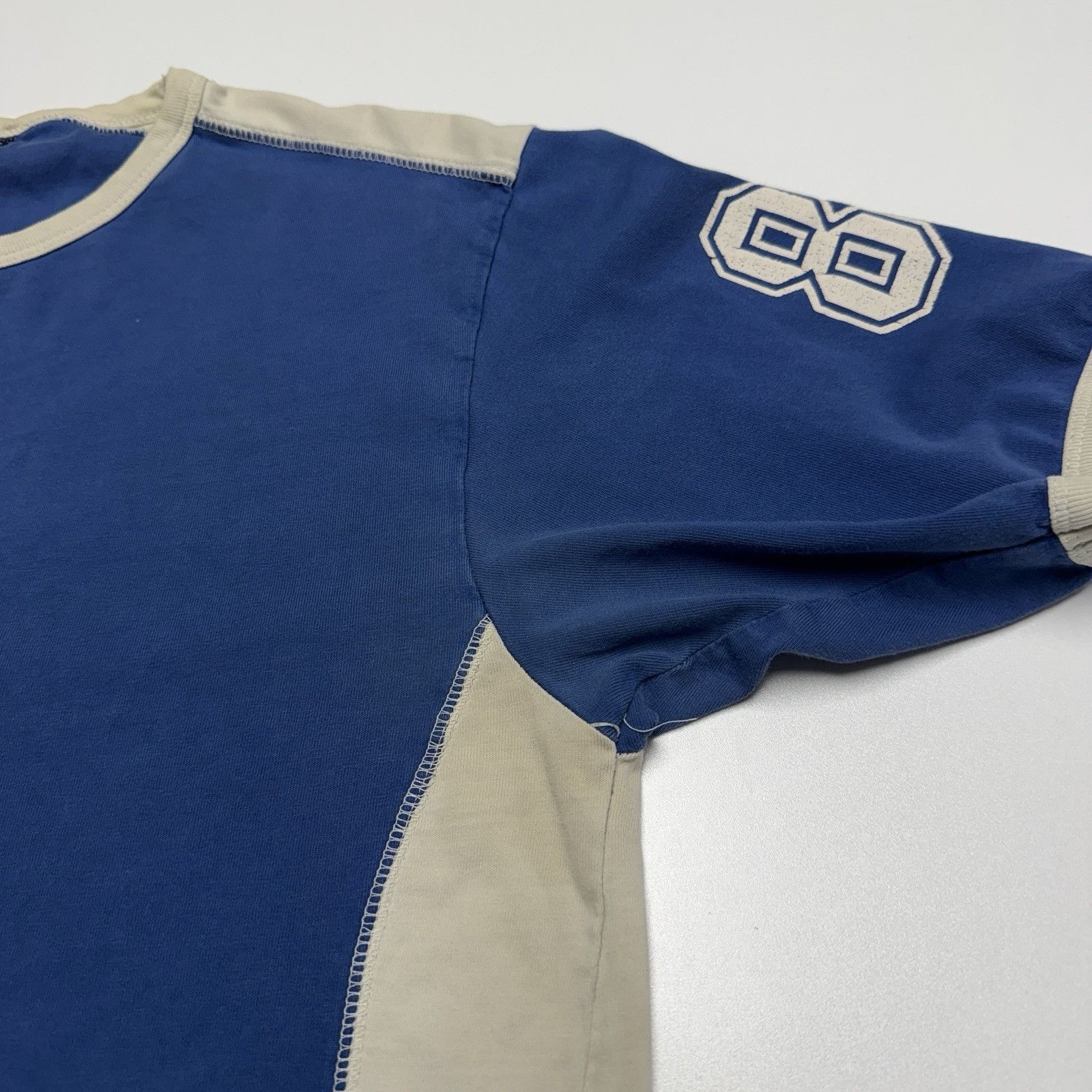 Vintage Vintage Bongo Mens Italia T Shirt Blue Short Sleeve Size US XXL / EU 58 / 5 - 5 Thumbnail