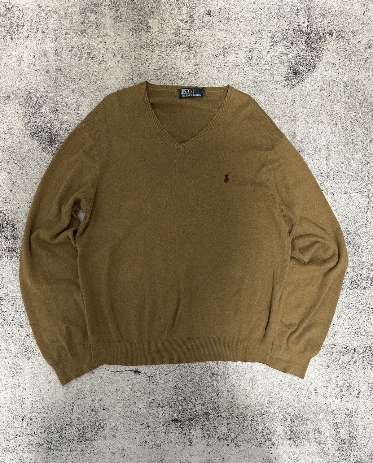 Polo Ralph Lauren Vintage Polo Ralph Lauren Pima Cotton Sweater Logo Size US XL / EU 56 / 4 - 1 Thumbnail