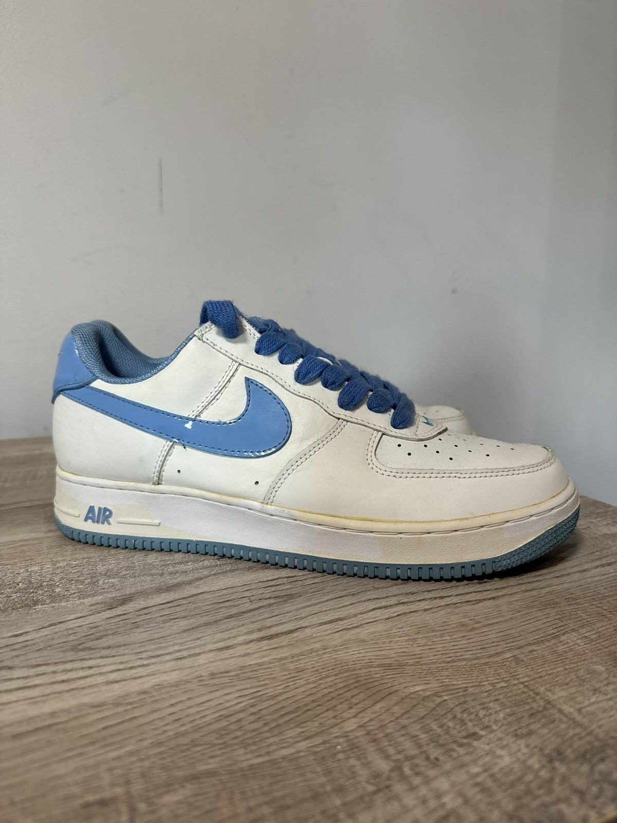 Nike Nike Air Force 1 2005 UNC Blue Size US 11 / EU 44 - 3 Thumbnail