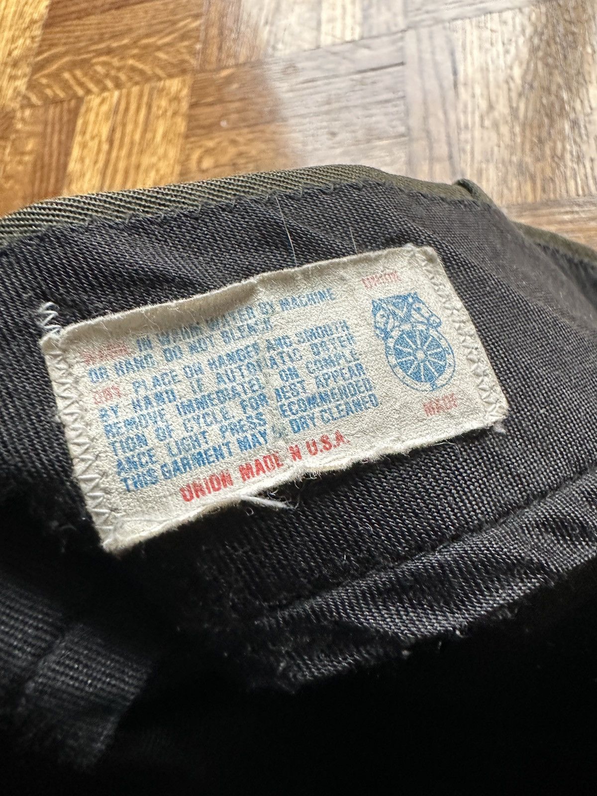 Vintage Vintage 70s Paint Splattered Work Trousers Size US 34 / EU 50 - 4 Thumbnail