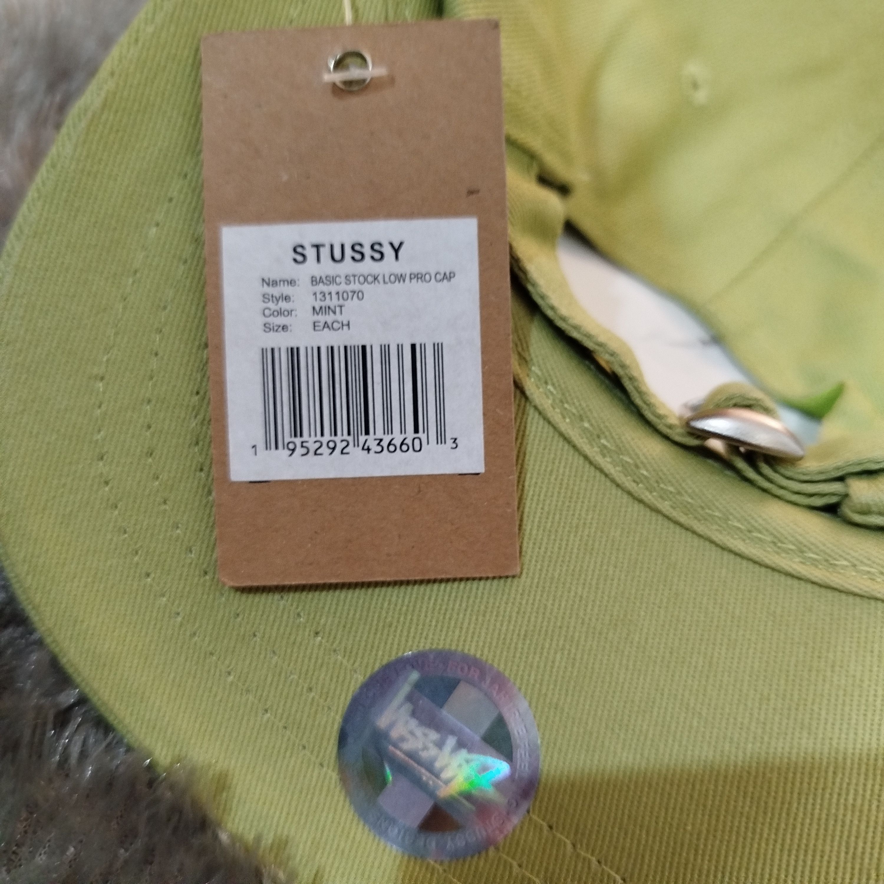 Stussy STUSSY BASIC STOCK LOW PRO CAP Size ONE SIZE - 3 Thumbnail