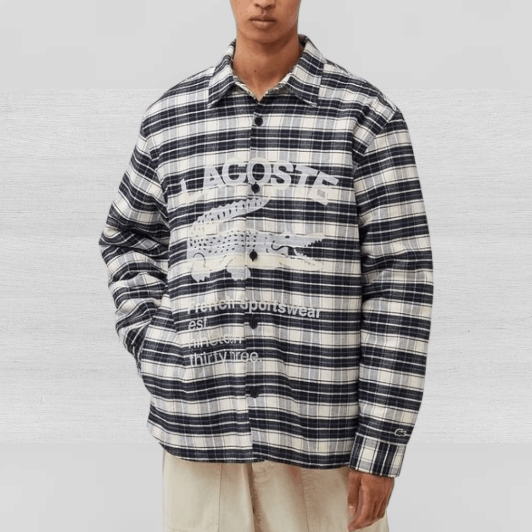 EXCLUSIVE LACOSTE OVERSHIRT M - FASHIONELLA