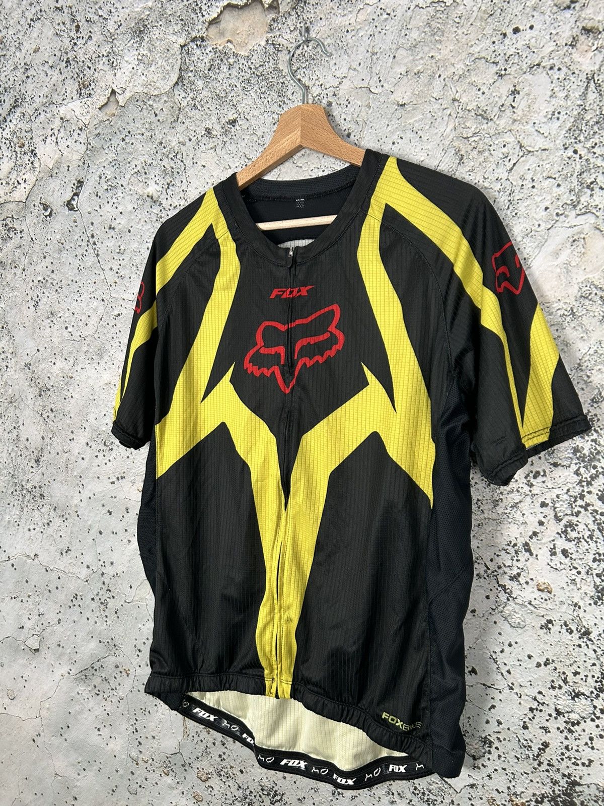 Fox Racing Vintage Fox Racing Jersey Rap Baggy Skate Streetwear Drill Size US XL / EU 56 / 4 - 2 Thumbnail