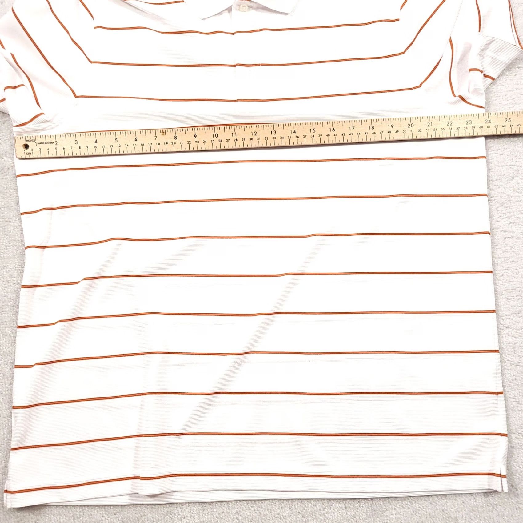 Croft & Barrow Croft & Barrow Polo Shirt Mens Large Performance Golf Short Sleeve Stripe Shirt Size US L / EU 52-54 / 3 - 4 Thumbnail