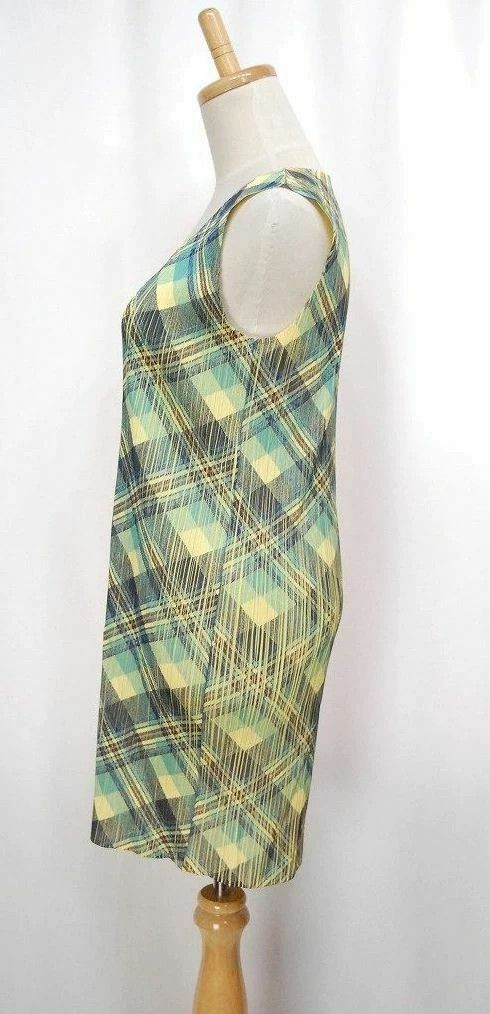 Issey Miyake issey miyake size：4 Plaid vest dress 2506-Nextarrow Size XXS / US 00 / IT 34 - 2 Thumbnail