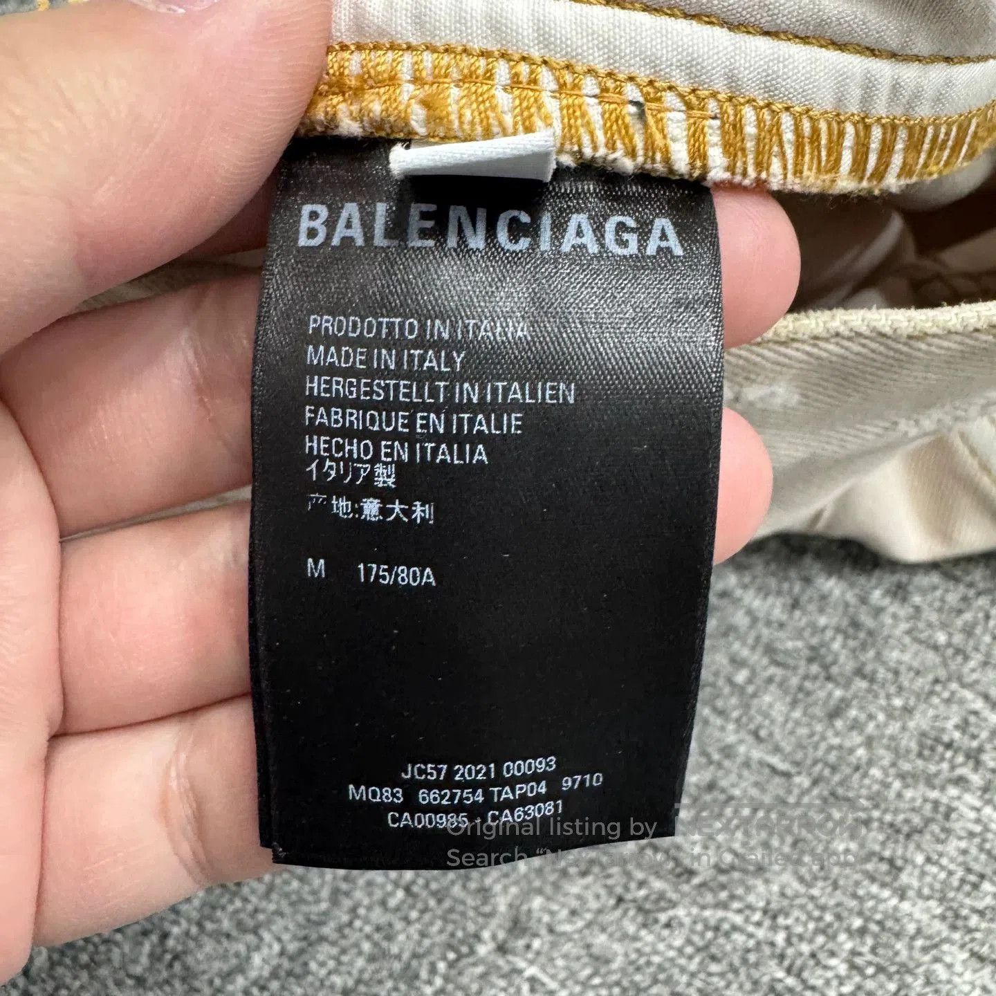 Balenciaga Balenciaga Jeans Size M. Size US 34 / EU 50 - 4 Thumbnail