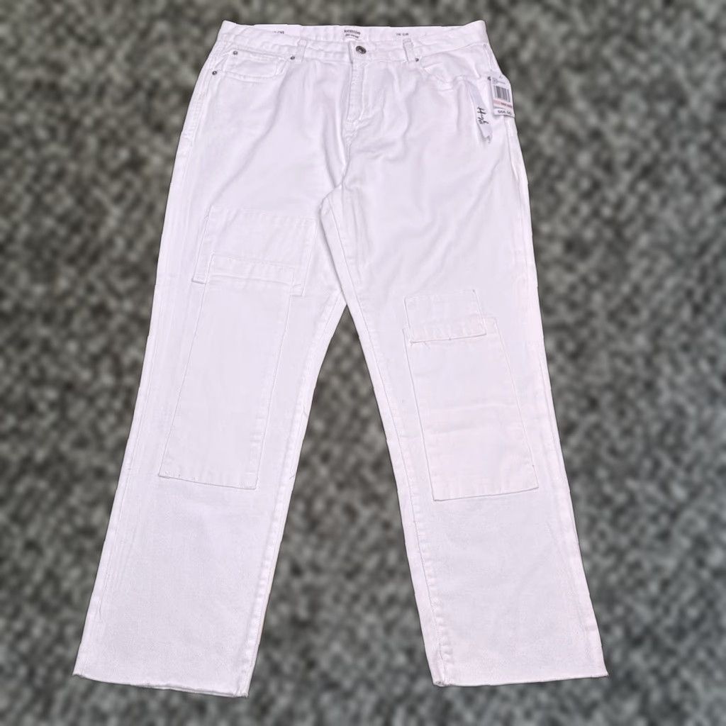 Vintage Kensie Slim Jeans Womens 10 / 30 White High Rise Patches True Vintage New Jeans Women White High Rise Slim 10 30 5-Pocket Denim Short Description N/A Size 32" / US 10 / IT 46 - 1 Thumbnail