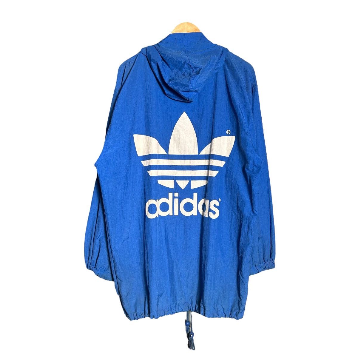 Adidas Vintage 90s Adidas Big Logo Windbreaker Jacket Size US XL / EU 56 / 4 - 1 Thumbnail