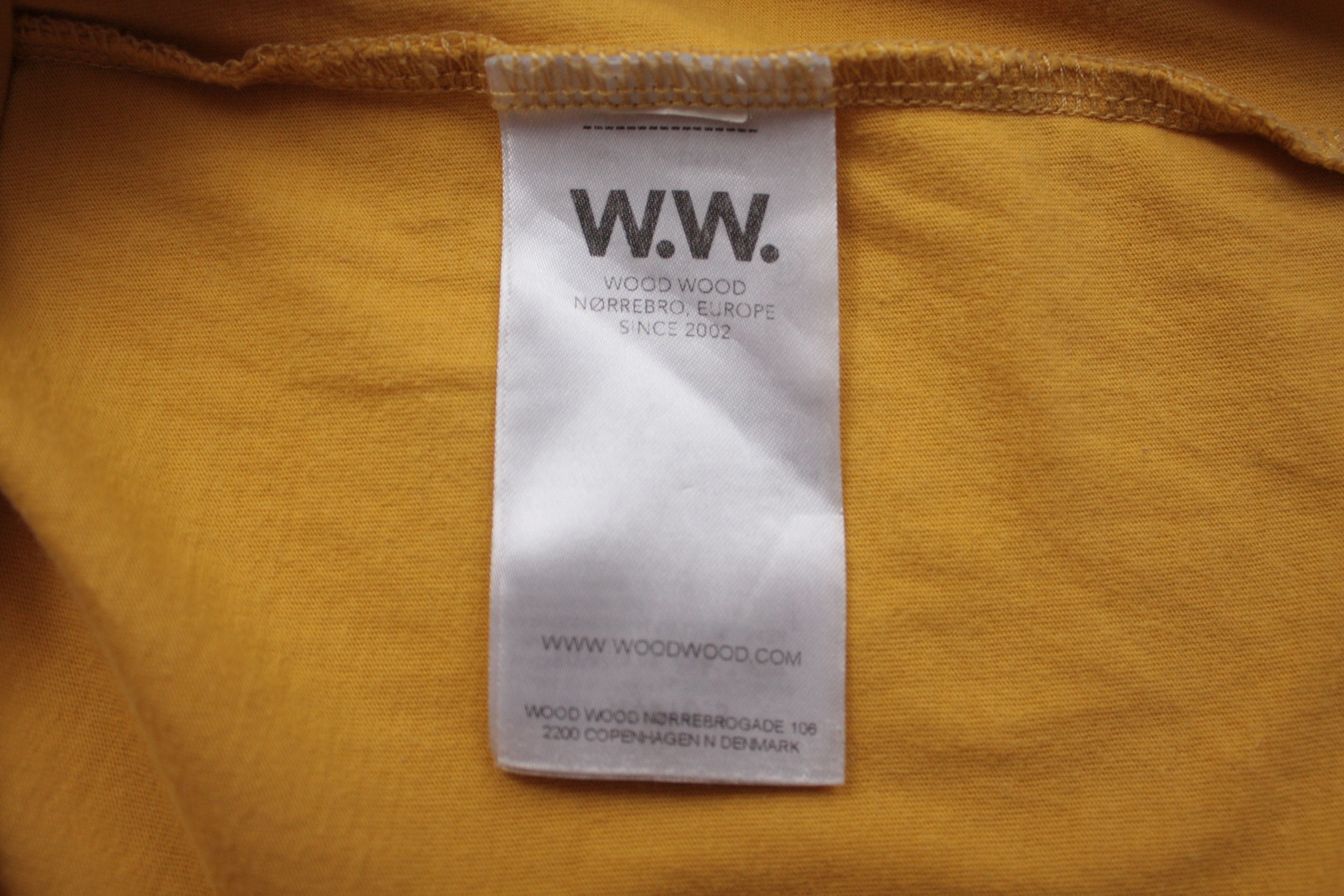 Wood Wood Wood Wood Eden T-Shirt Yellow A/W18 Size US M / EU 48-50 / 2 - 5 Thumbnail