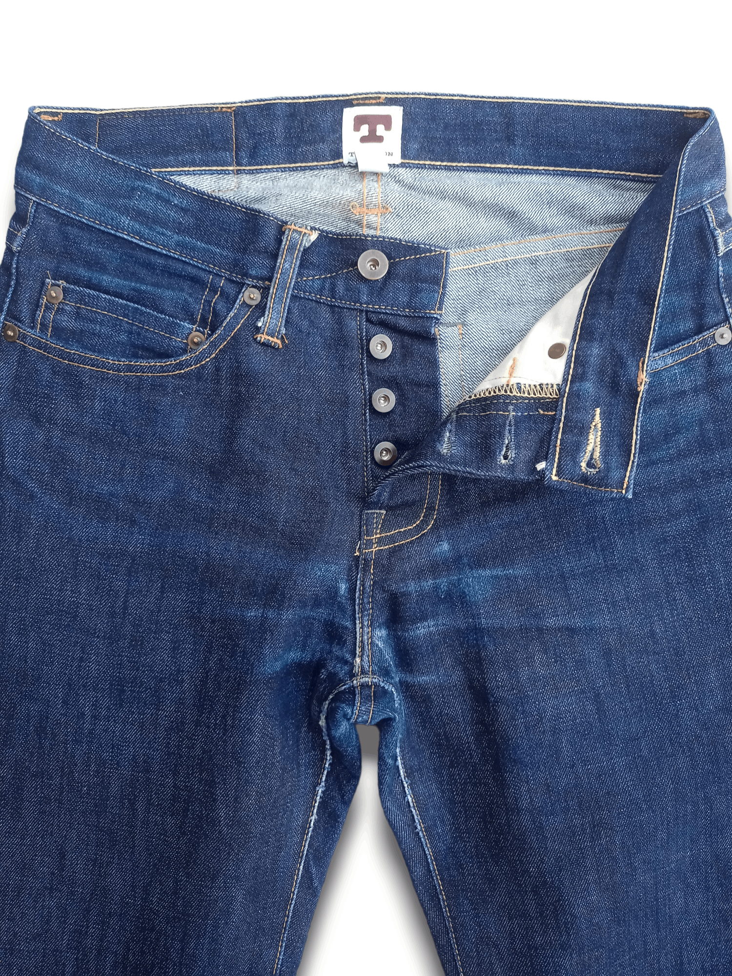 Tellason Vintage USA TELLASON Sheffield Selvedge Loose Jeans Size US 29 - 4 Thumbnail