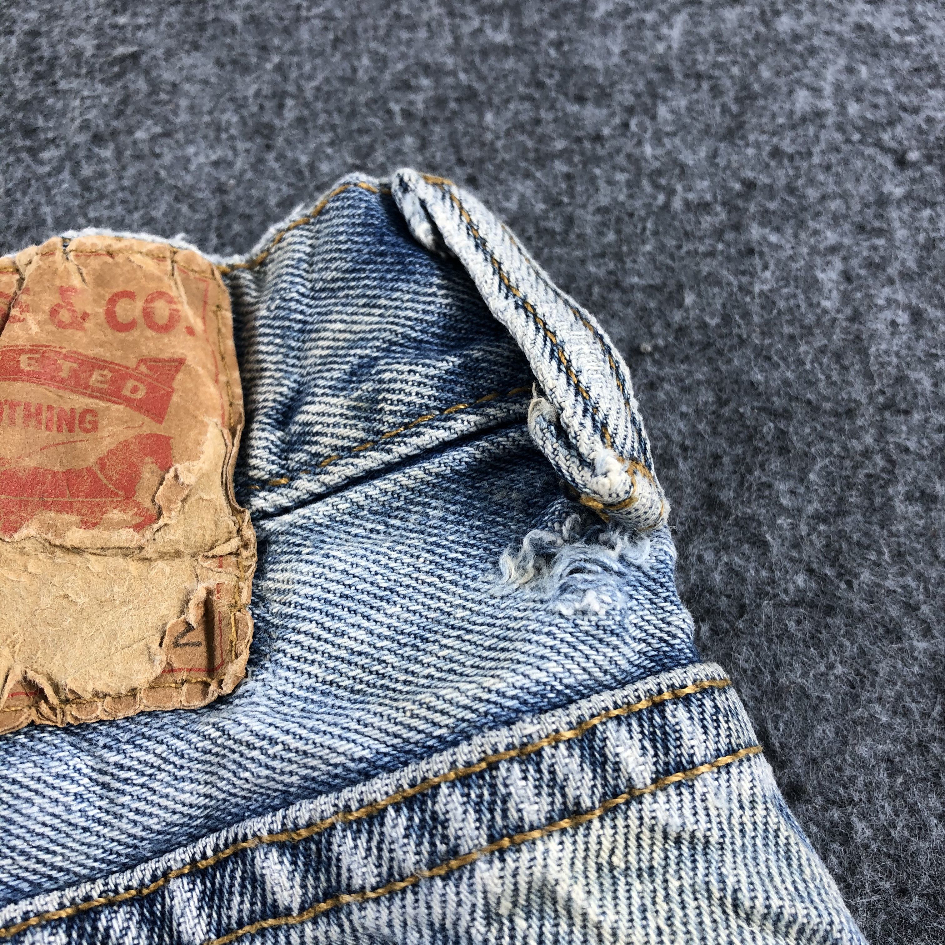 Levi's Vintage Blue Wash Levis 550 Jeans-J2633 Size US 40 / EU 56 - 12 Thumbnail