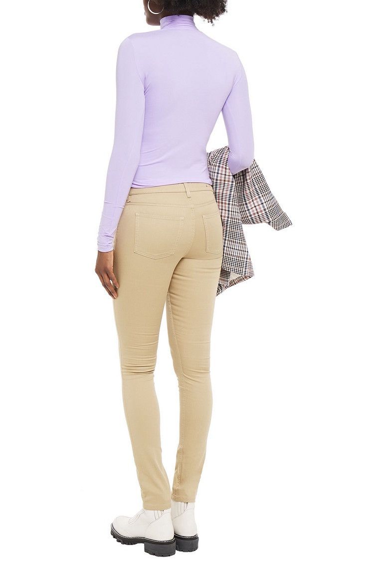 Acne Studios ACNE STUDIOS Mid-rise skinny jeans Beige Size 23W-32L Size 23" - 3 Thumbnail