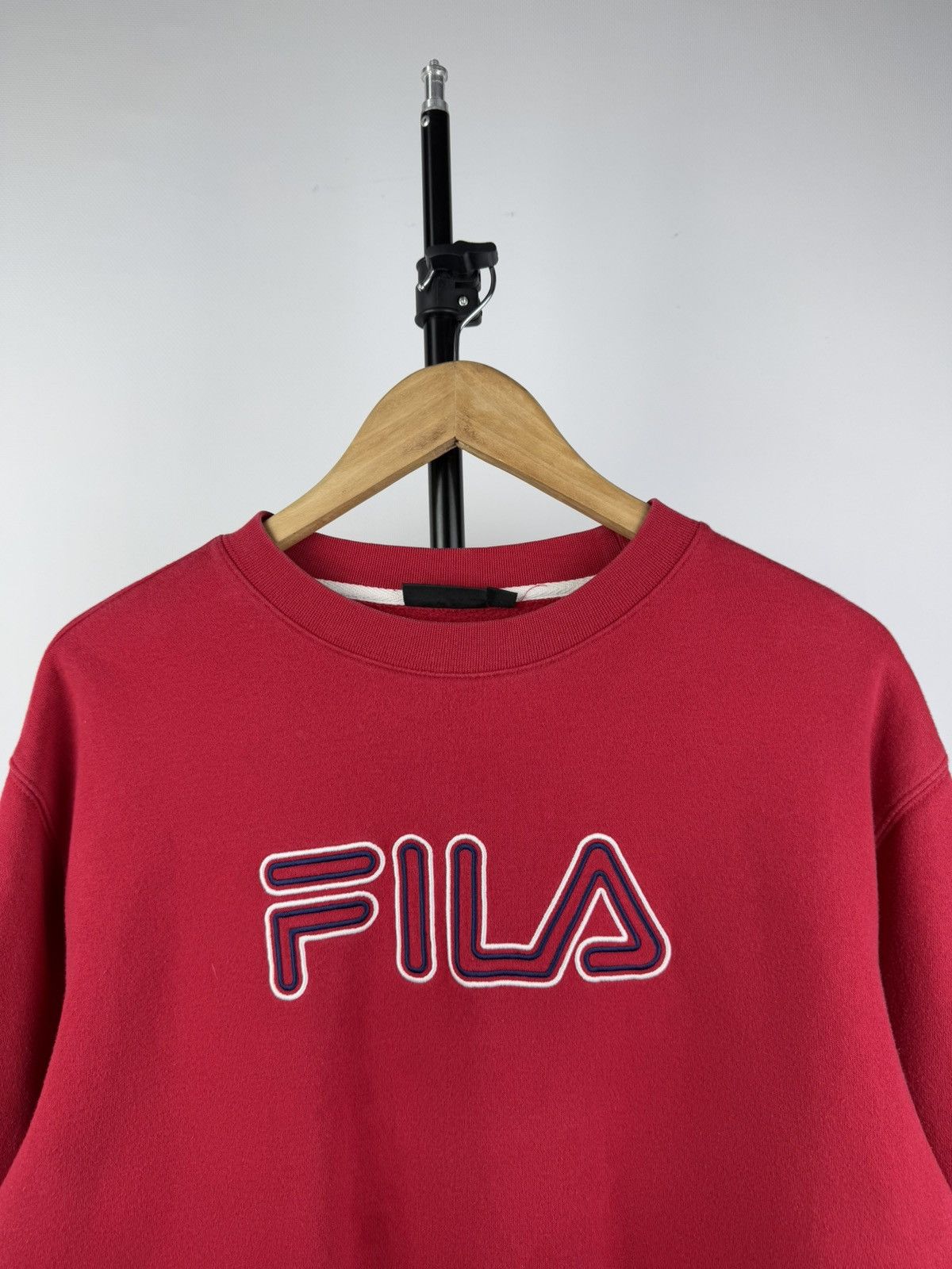 Fila × Vintage Vintage 90s Fila embroidered big logo Crewneck sweatshirt Size US S / EU 44-46 / 1 - 2 Thumbnail