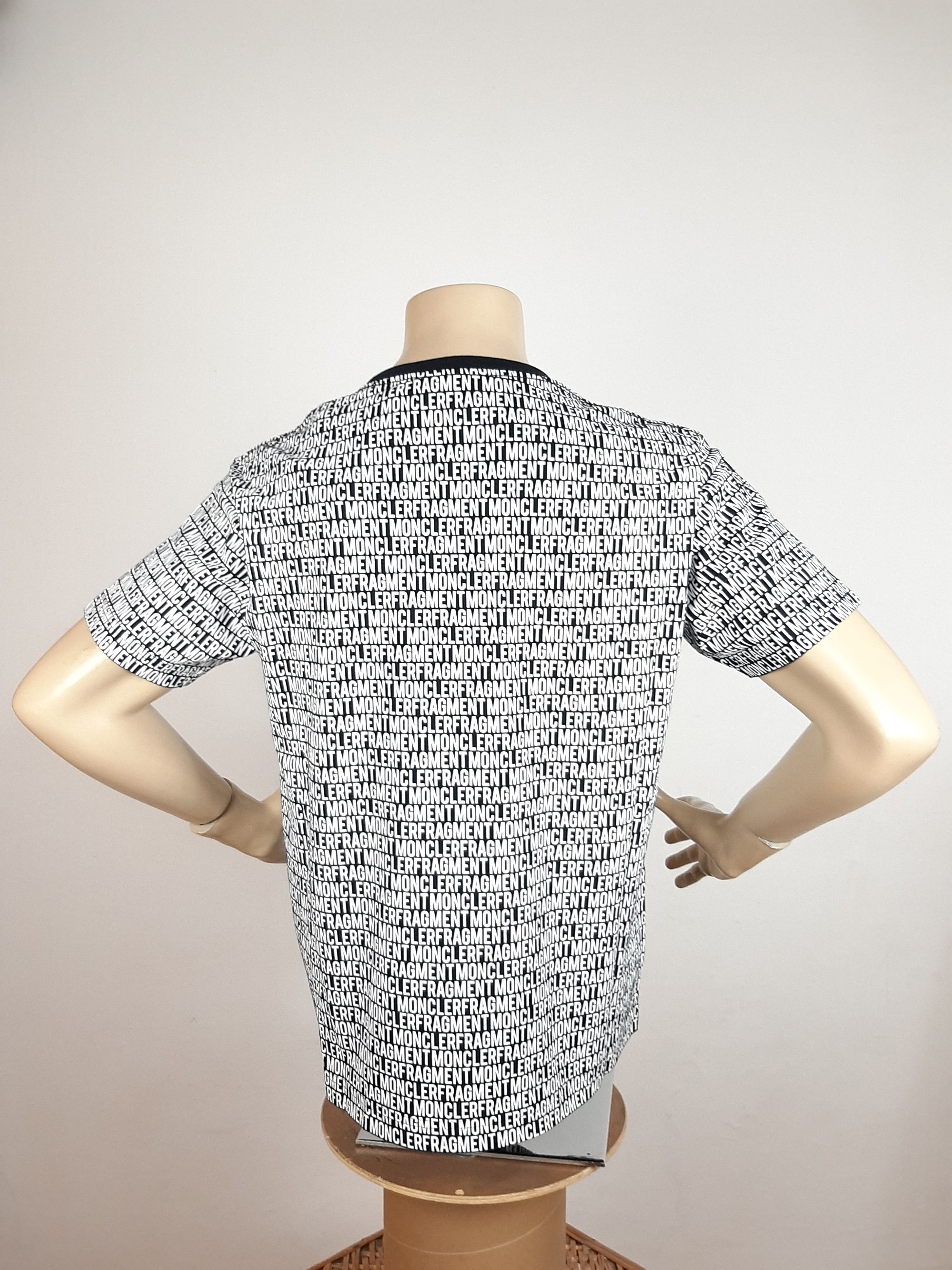 Moncler Genius 7 x Fragment T-Shirt Multicolor Men's Size S