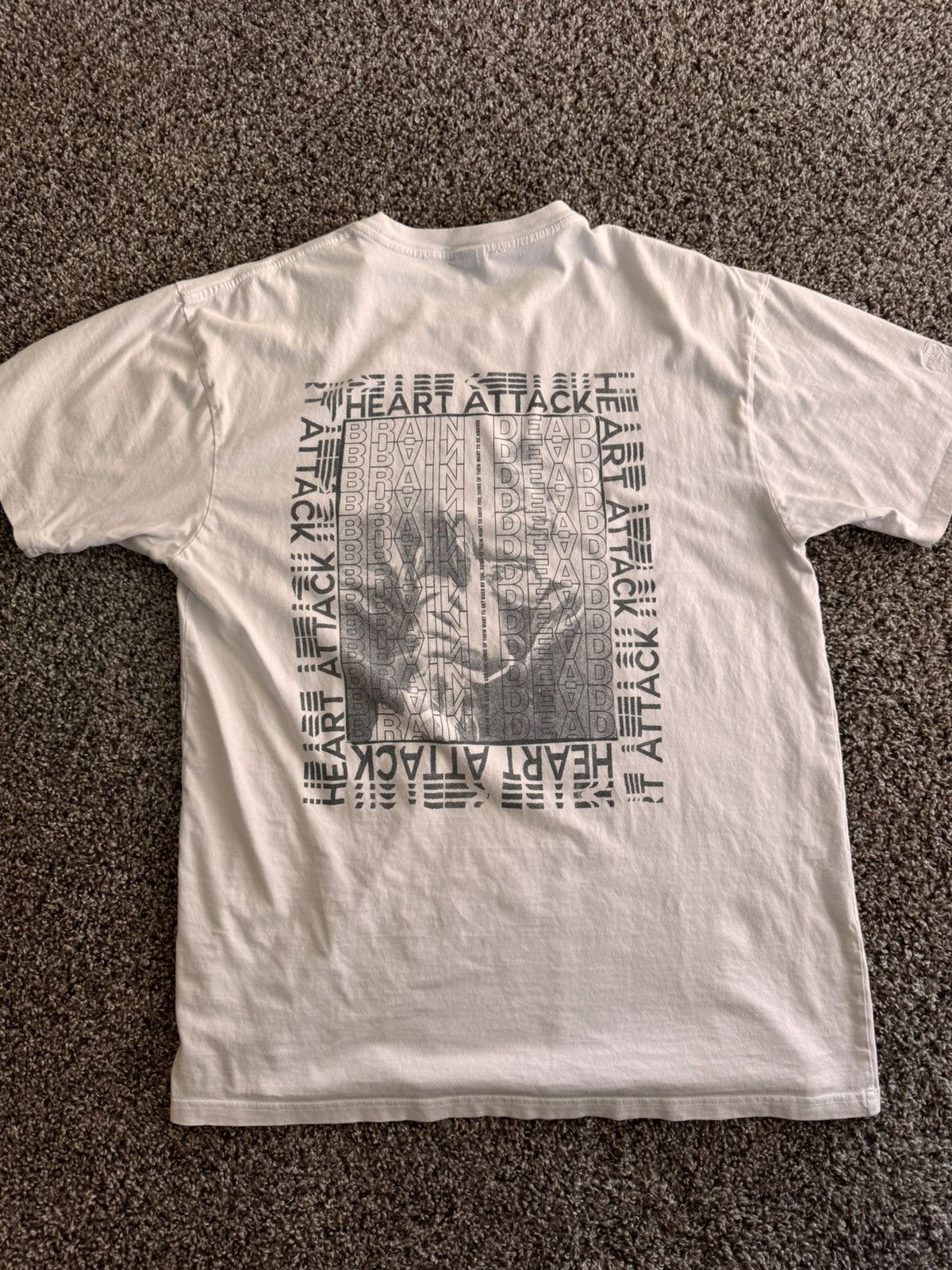 Brain Dead Brain dead Heart attack tee Size US L / EU 52-54 / 3 - 4 Thumbnail