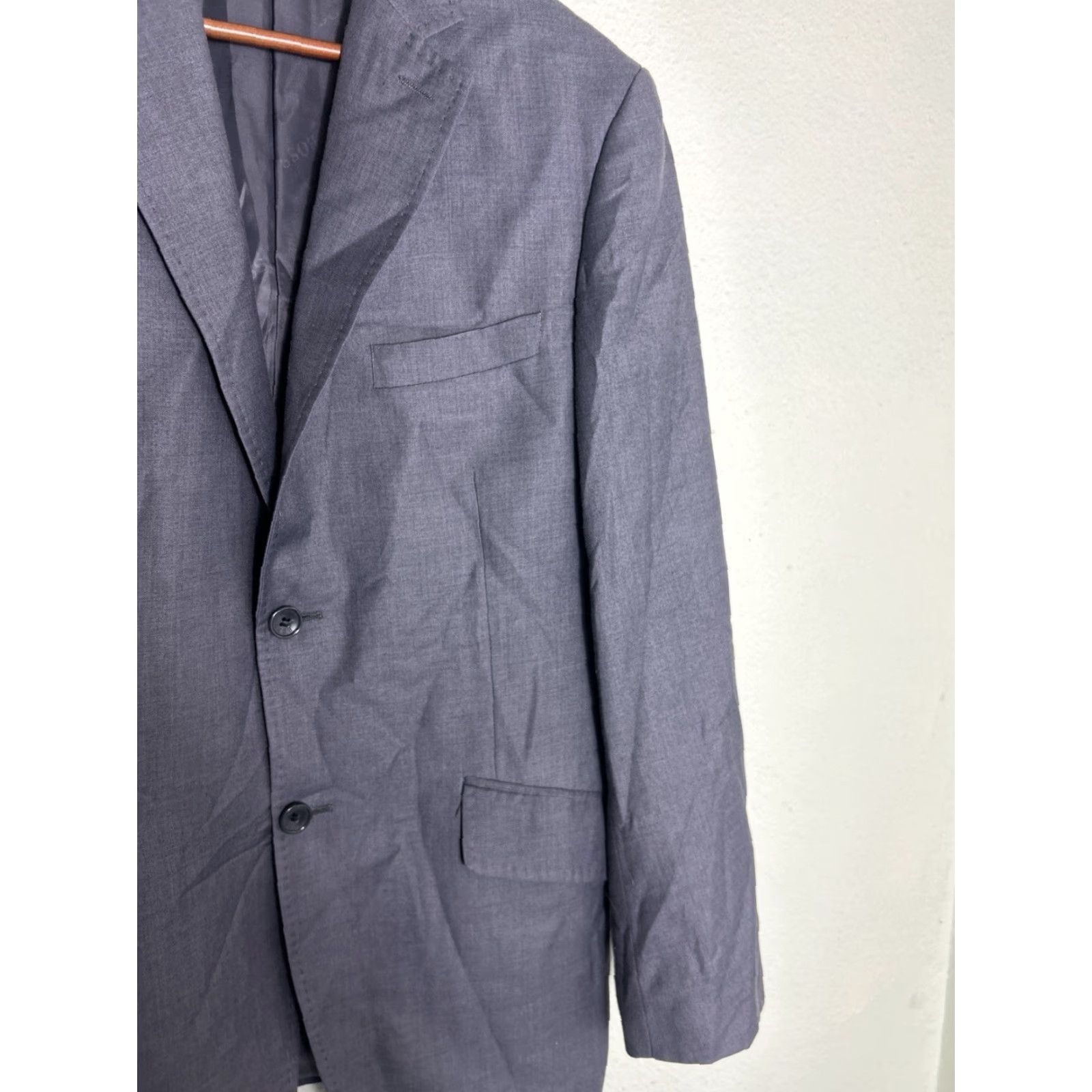 Hugo Boss VINTAGE Hugo Boss Super 200 Mens Sport Coat Gray EU 50 Made In Italy Mens Coat Sport Coat Gray 50 EU Hugo Boss Size US M / EU 48-50 / 2 - 4 Thumbnail
