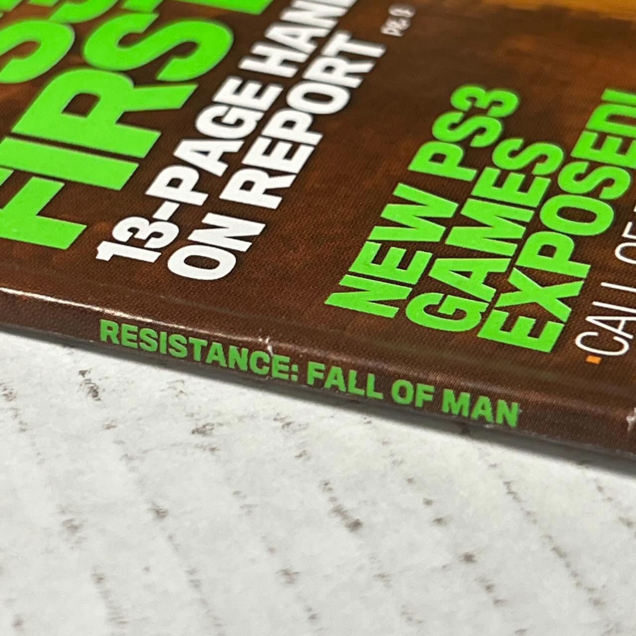 Playstation PSM Magazine #114 SEP 2006 PS3 Resistance Fall of Man Size ONE SIZE - 4 Thumbnail