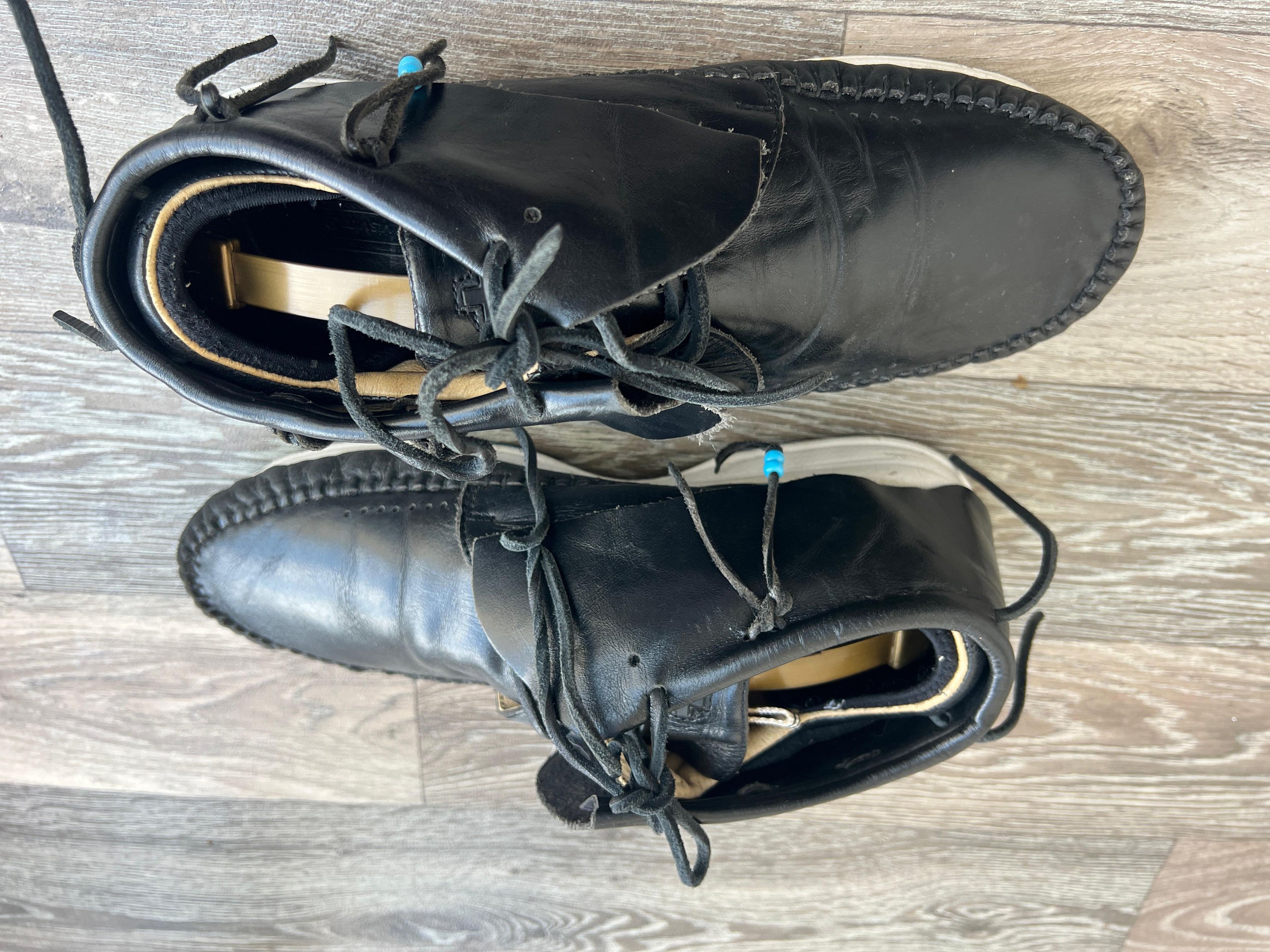 Visvim Visvim FBT Moccasin Black Leather Sneakers Sz US 11 Size US 11 / EU 44 - 4 Thumbnail
