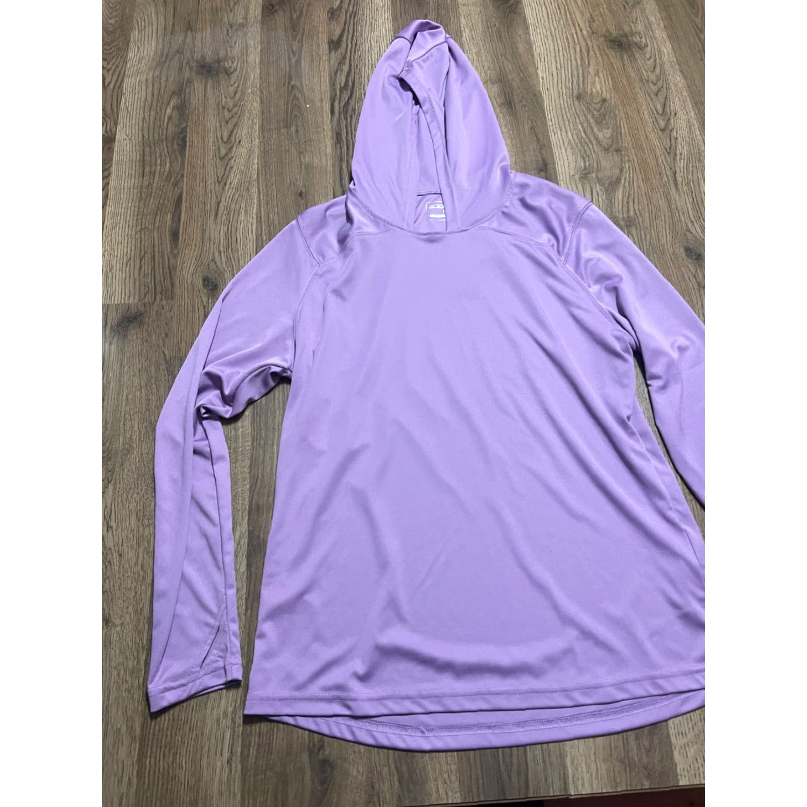 Vintage EZRUN Hoodie Women's Size Medium Purple Pullover Long Sleeve Casual Modern Regular Pullover Size M / US 6-8 / IT 42-44 - 3 Thumbnail