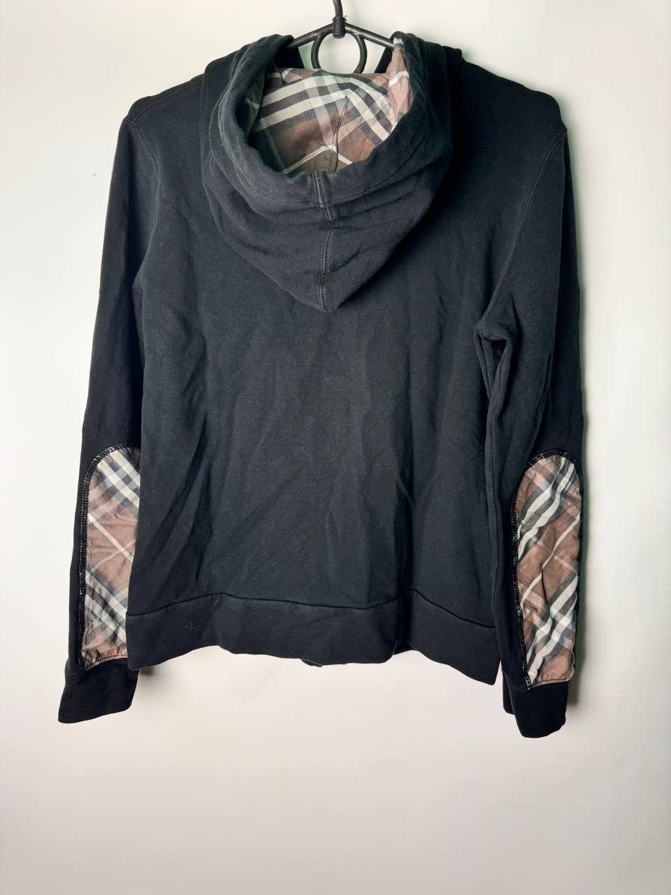 Burberry × Vintage Vintage streetwear Y2K luxury Burberry Zip Up Hoodie Size M / US 6-8 / IT 42-44 - 2 Thumbnail