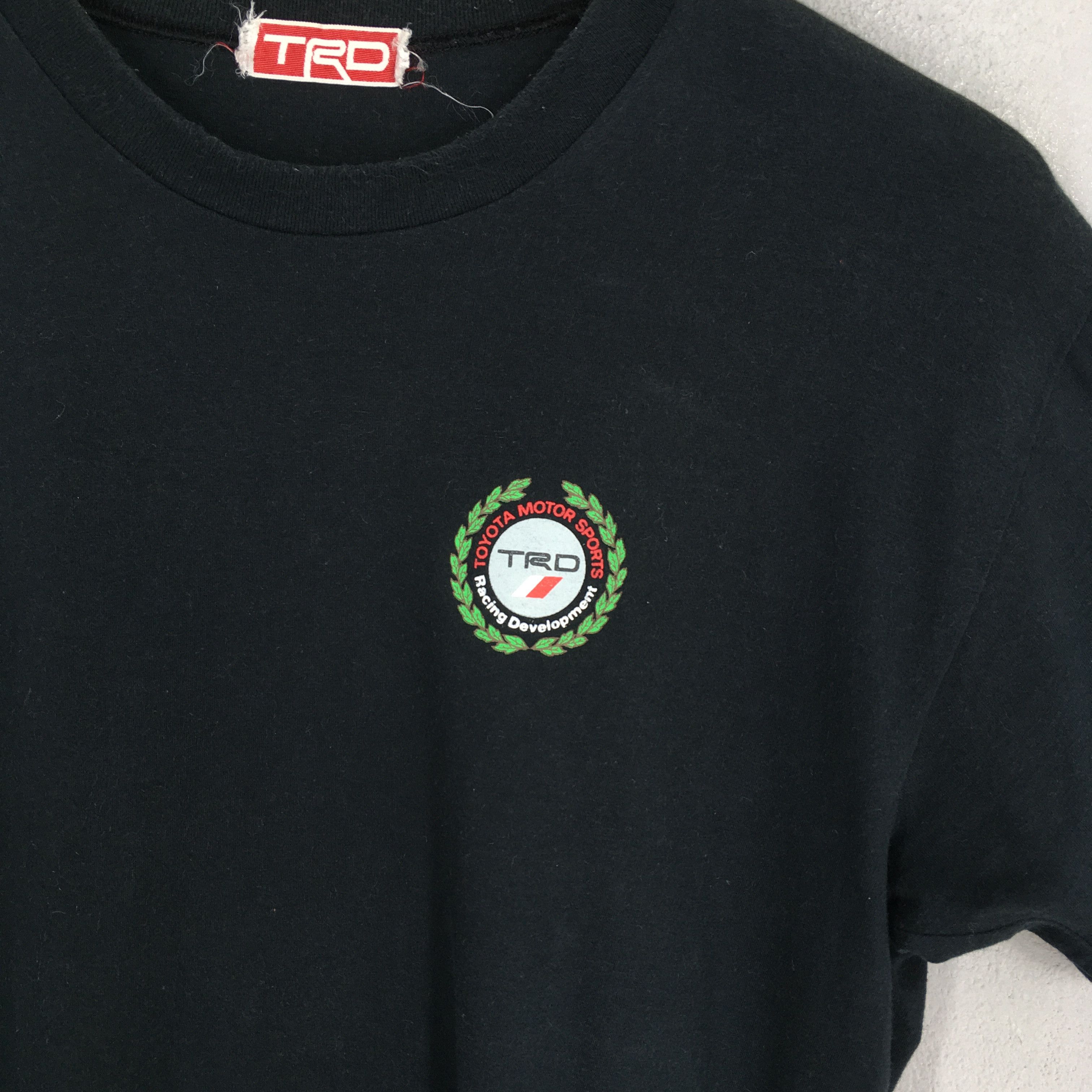 Vintage Vintage Toyota TRD Motorsport Racing Car Black Tees Size M Size US M / EU 48-50 / 2 - 5 Thumbnail