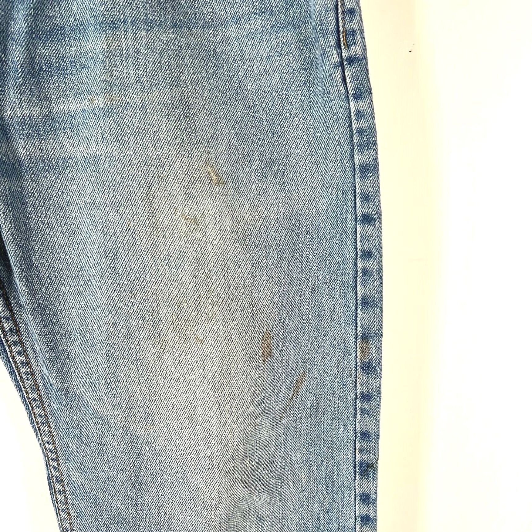 Levi's Levi's 505 Jeans Mens Straight Denim Blue 33X30 Regular 5-Pocket Zipper Button Belt Loops Belt Loops 100% Cotton Stretch Modern Daywear Size US 33 - 7 Thumbnail