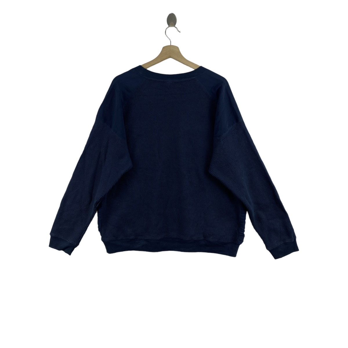 Vintage Vintage WMB Japanese Brand Curdory Navy Sweatshirt Size US L / EU 52-54 / 3 - 2 Thumbnail
