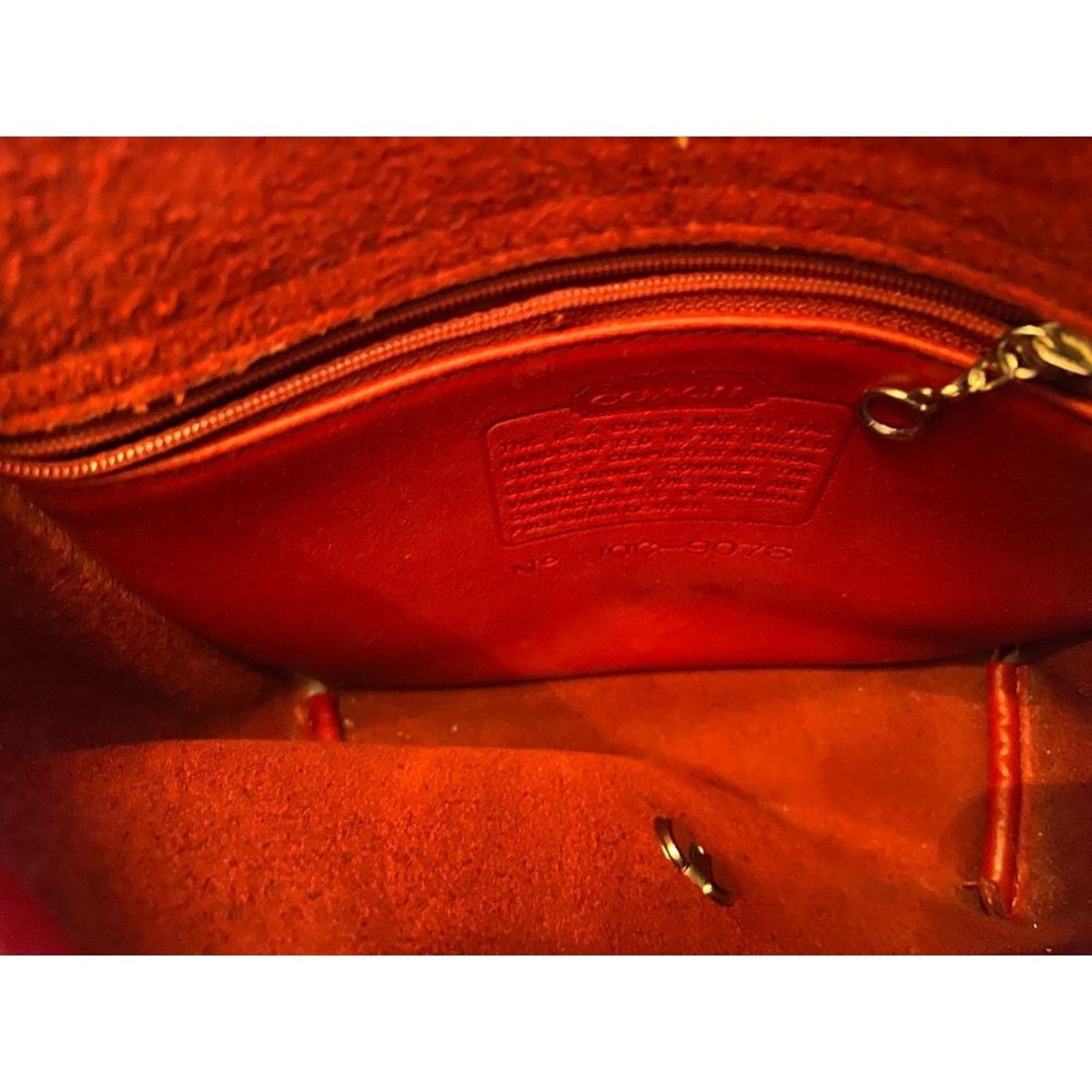 Coach Coach Red 100% Leather Crossbody Handbag - beautiful Size ONE SIZE - 7 Thumbnail