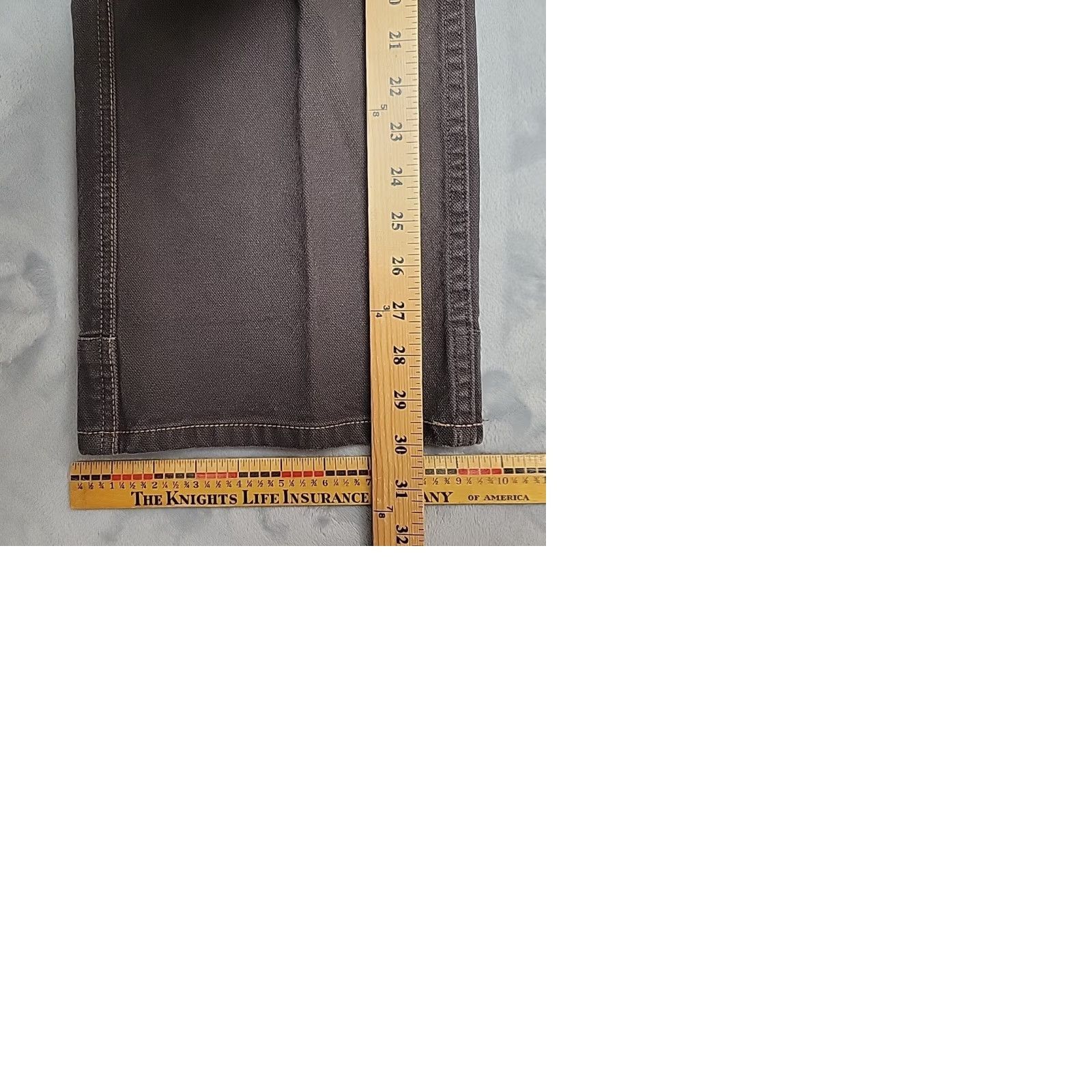 Doublet VINTAGE Dovetail Pants Womens 16 Brown Double Knee Day Construct Stretch Canvas Cargo Size 38" / US 16 / IT 52 - 9 Thumbnail