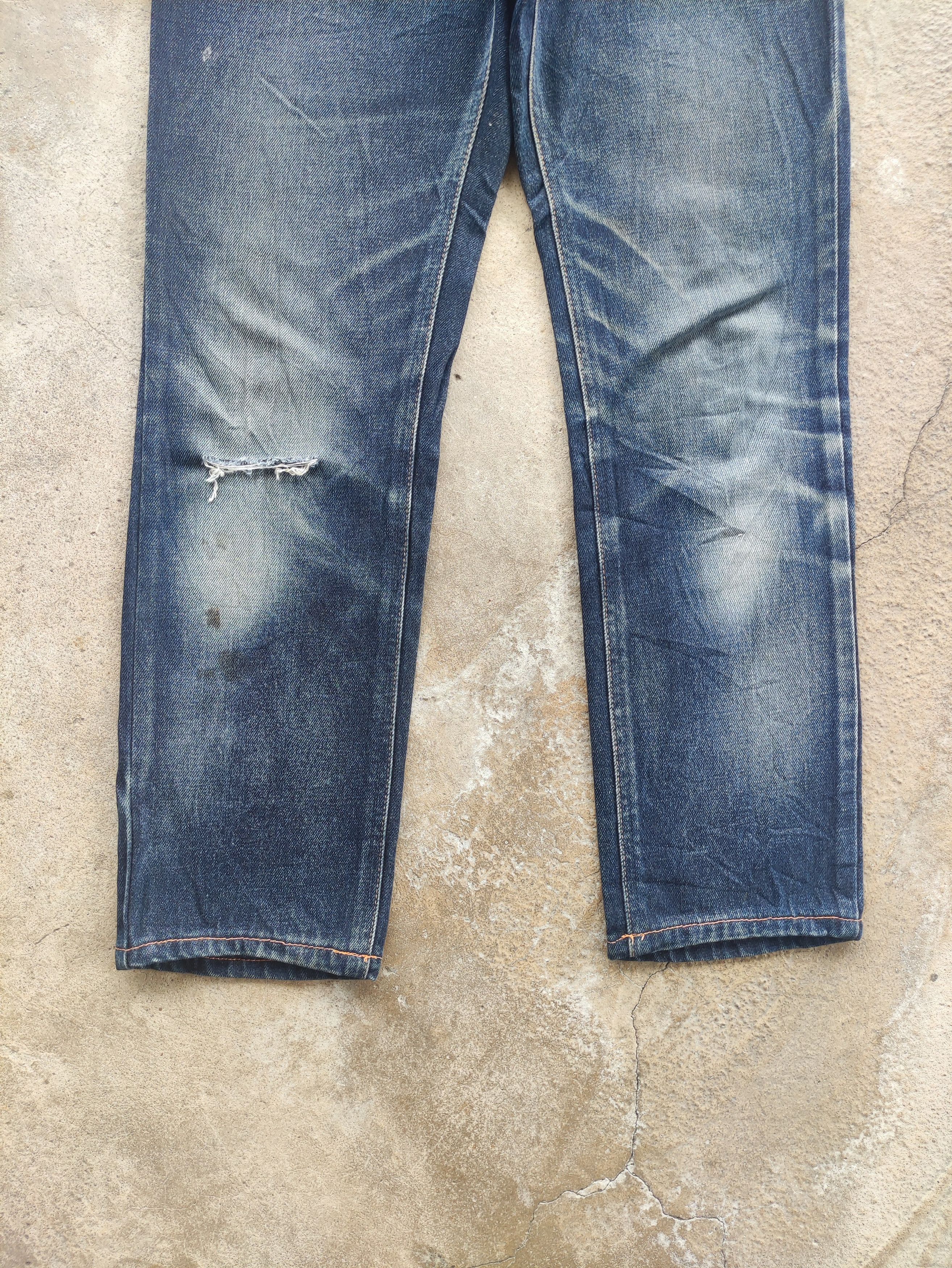 Edwin Vintage Edwin Japan Distress Faded Denim W30 Size US 30 / EU 46 - 4 Thumbnail