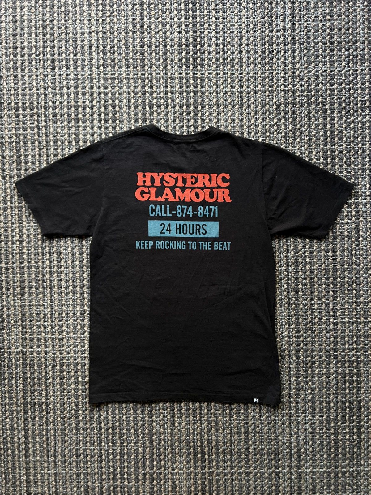 トップス HYSTERIC GLAMOUR Detroit foodie black M Hysteric Glamour 