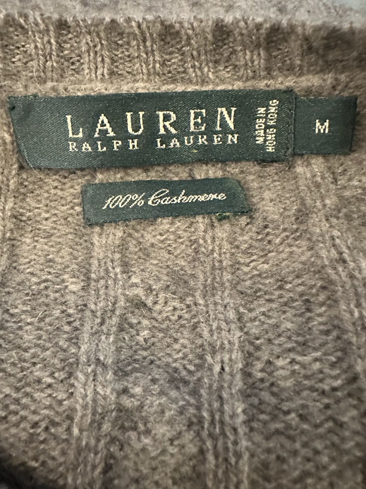 Lauren Ralph Lauren Ralph Lauren Women's Cashmere Knit Pullover Sweater Size M Size M / US 6-8 / IT 42-44 - 6 Thumbnail