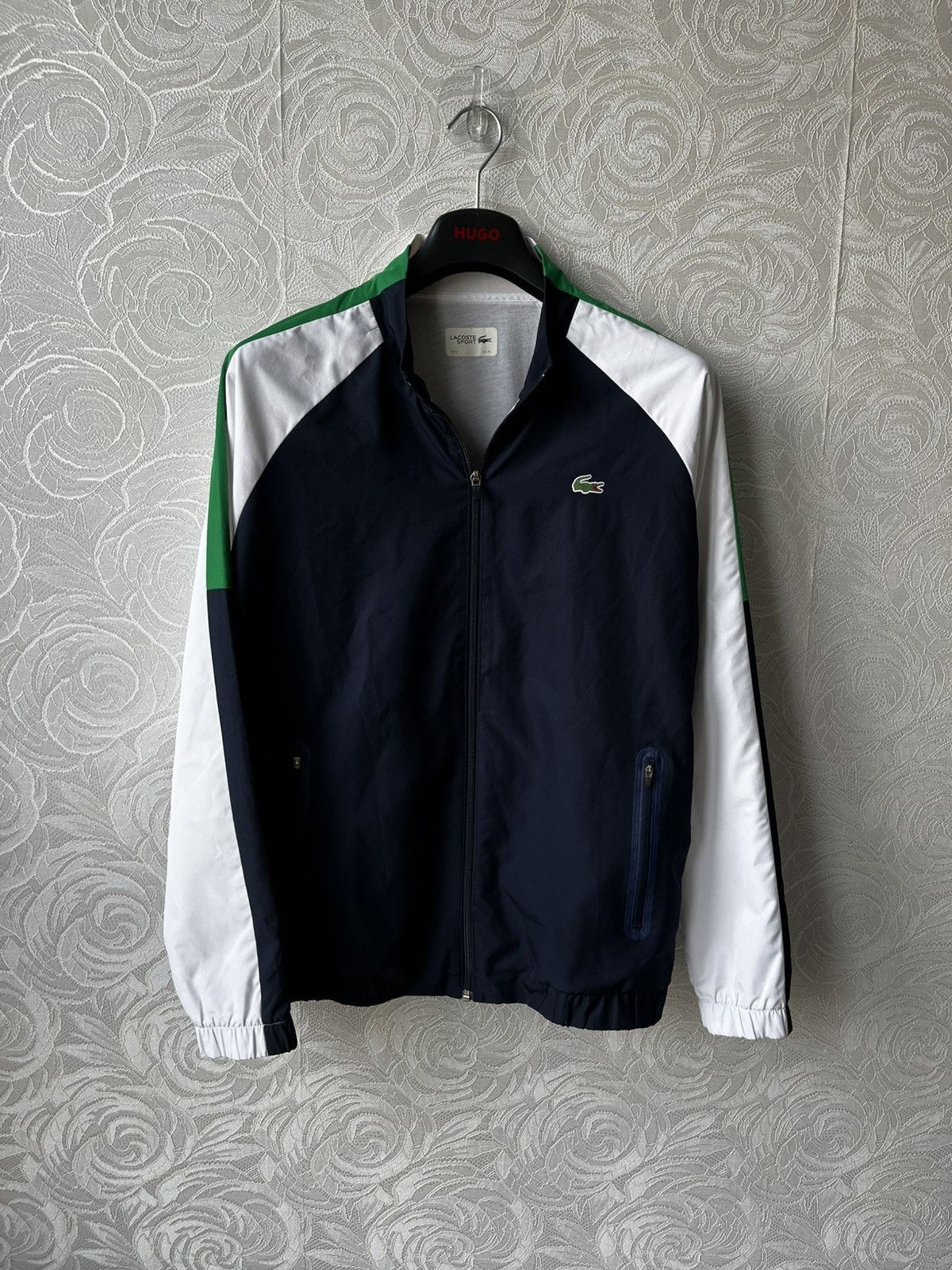 Lacoste Lacoste Lightweight Waterproof XL Track Jacket Zip Up Y2K Size US XL / EU 56 / 4 - 1 Thumbnail