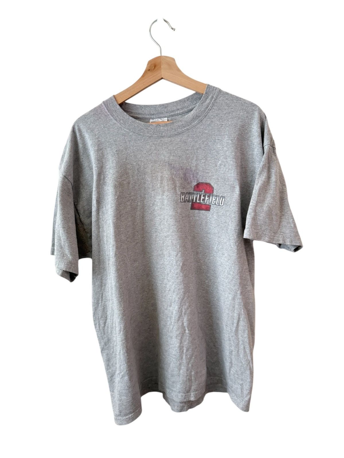 Vintage Vintage 2000s Battlefield 2 T Shirt Size US XL / EU 56 / 4 - 2 Thumbnail