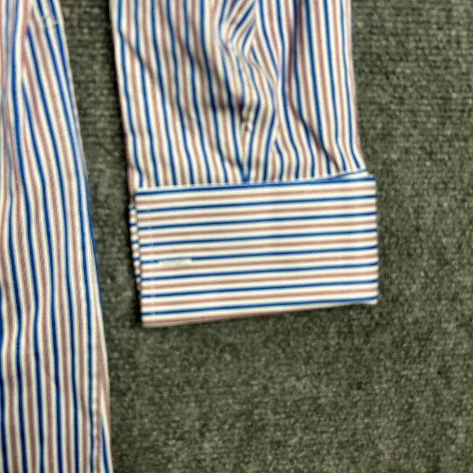 Other Leonardi Shirt Mens XL Button Up French Cuff Cotton Adults Size US XL / EU 56 / 4 - 2 Thumbnail