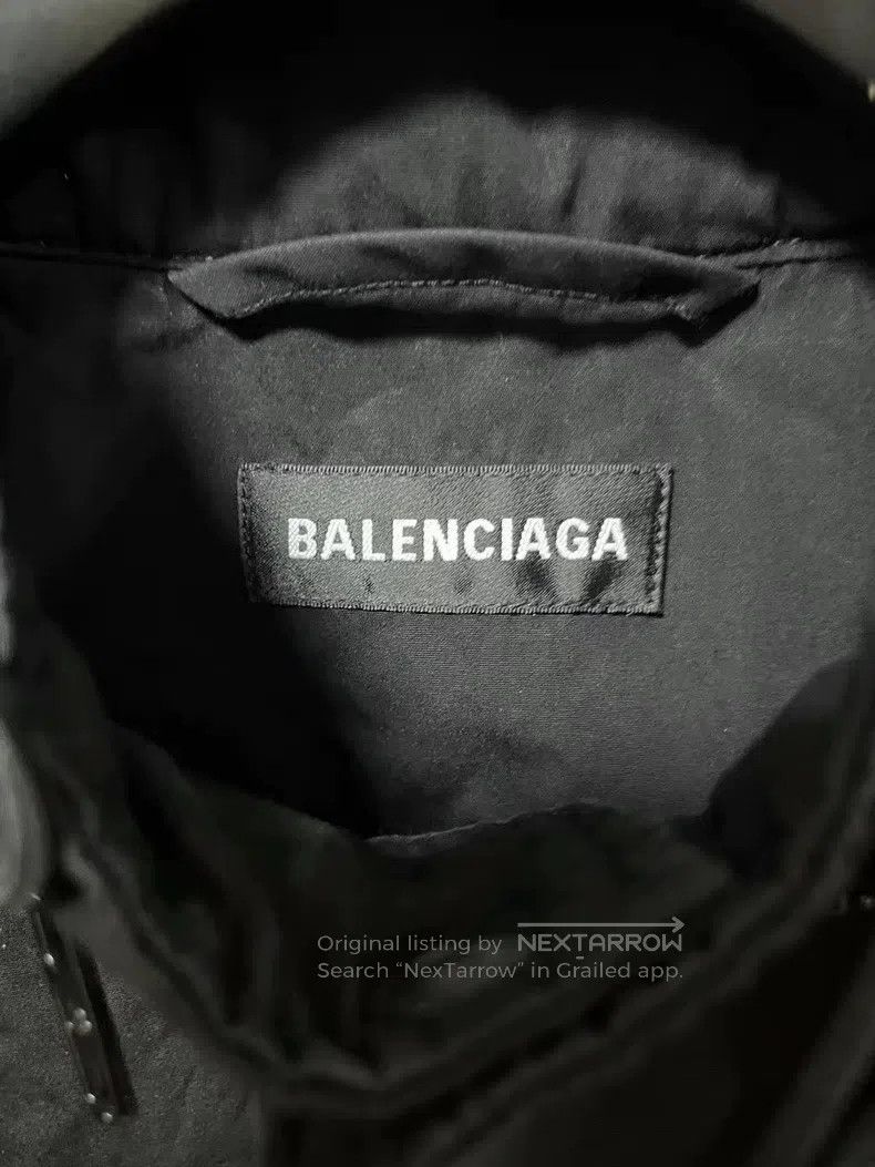 Balenciaga Balenciaga size 39 Hooded logo windbreaker jacket Size US S / EU 44-46 / 1 - 4 Thumbnail