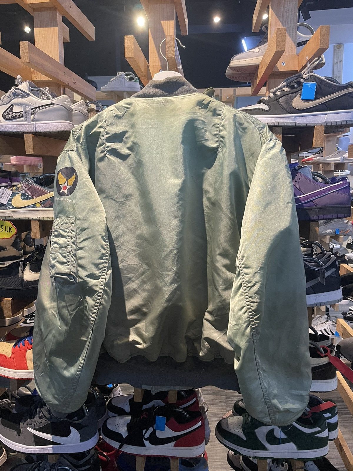 Vintage 🦍Vintage army air forces flying man jacket 🦍 Size US L / EU 52-54 / 3 - 4 Thumbnail