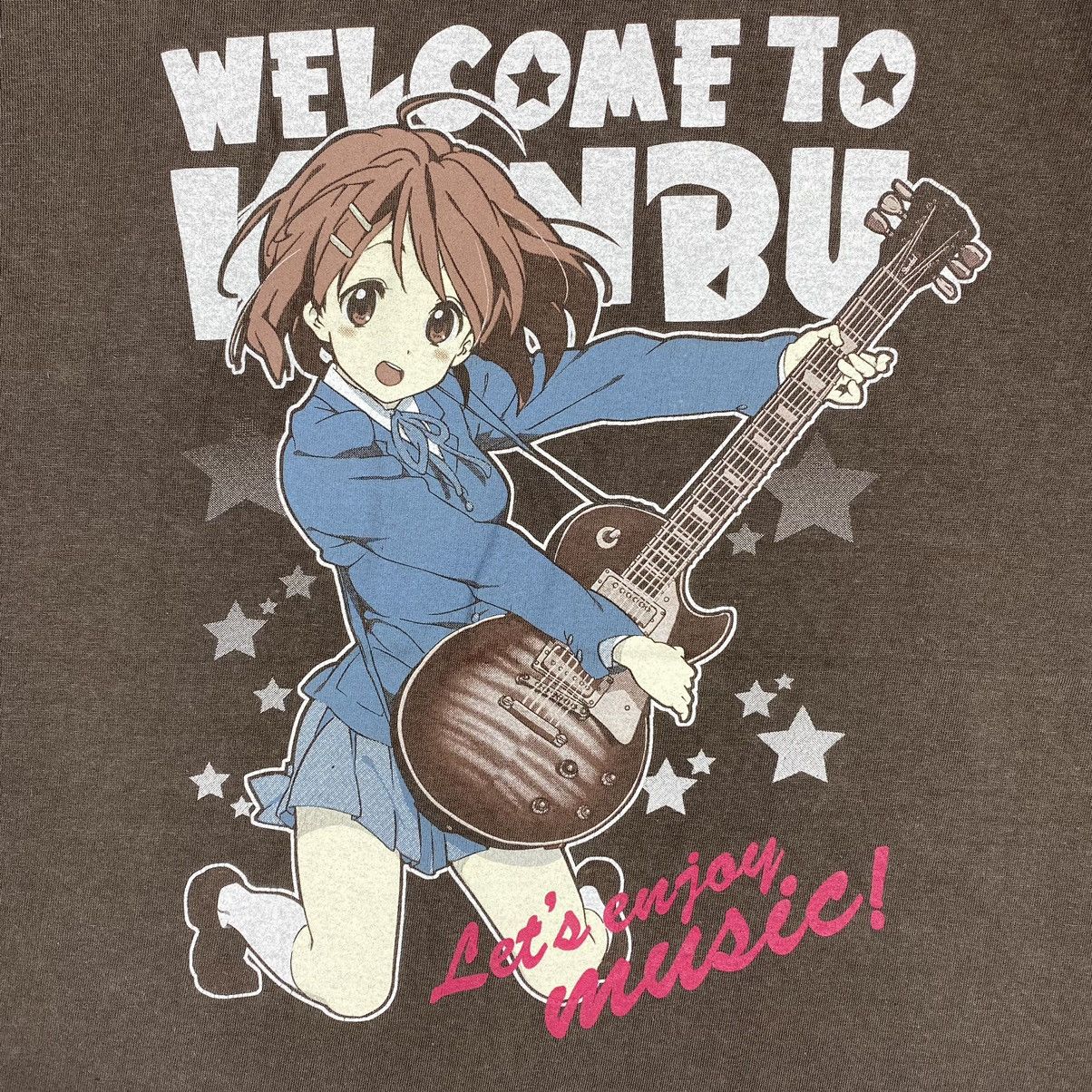 Anime Vintage K-ON YUI HIRASAWA Anime Manga Cospa Tee Size US M / EU 48-50 / 2 - 3 Thumbnail