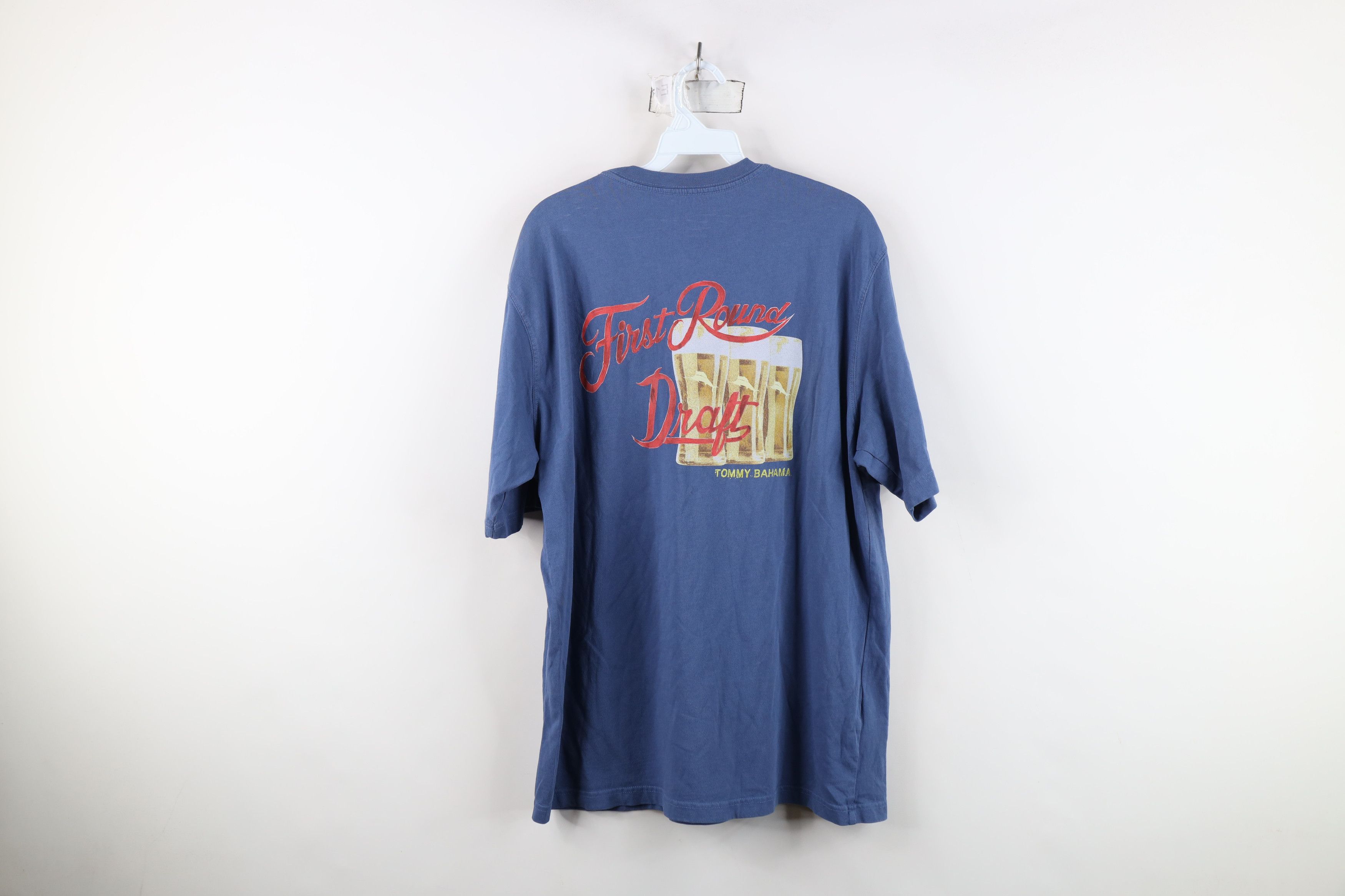 Tommy Bahama Tommy Bahama Relax First Round Draft Beer T-Shirt Blue Size US L / EU 52-54 / 3 - 10 Thumbnail