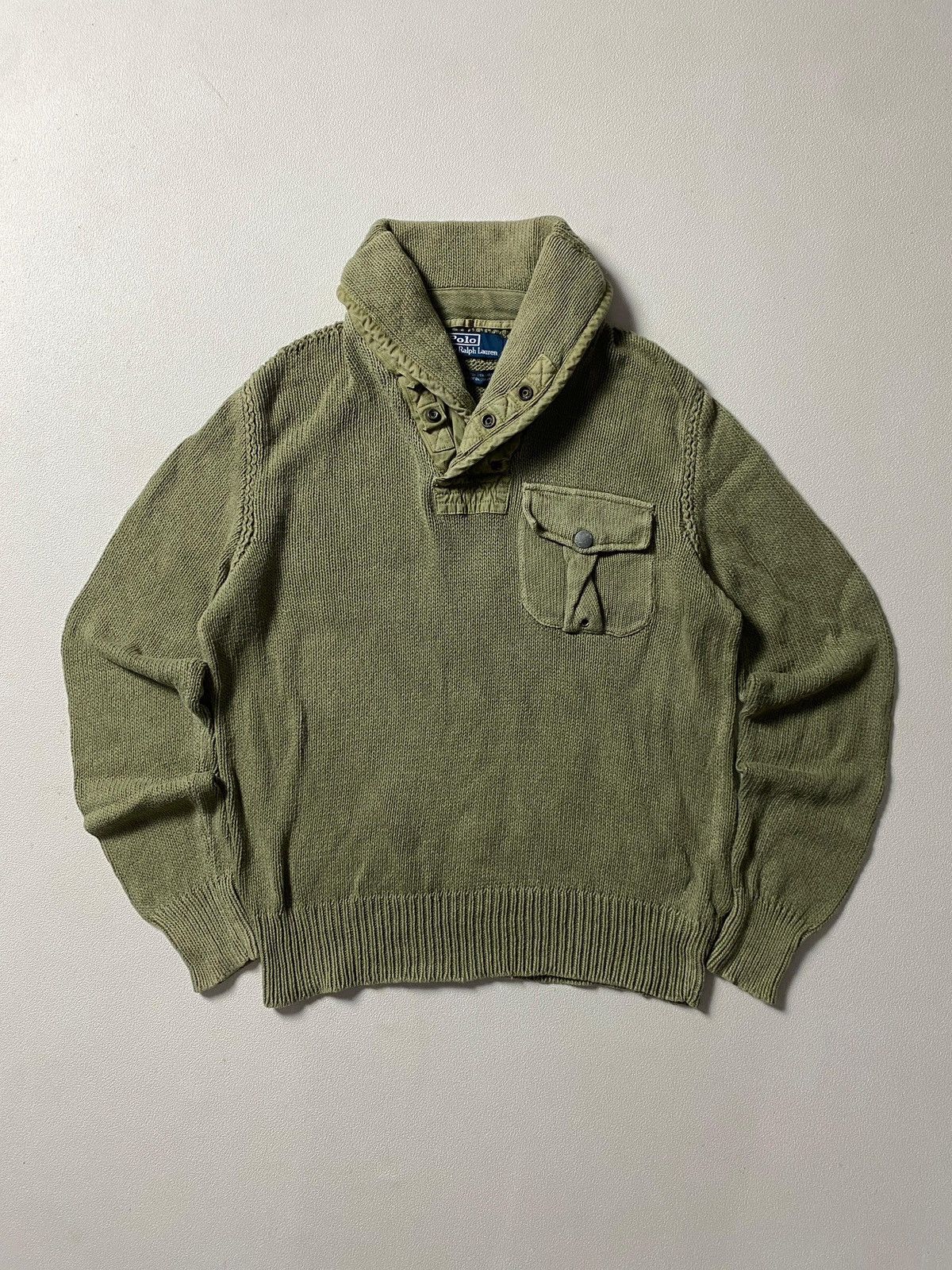 Polo Ralph Lauren Men’s Polo Sweater Vintage Size US M / EU 48-50 / 2 - 1 Thumbnail