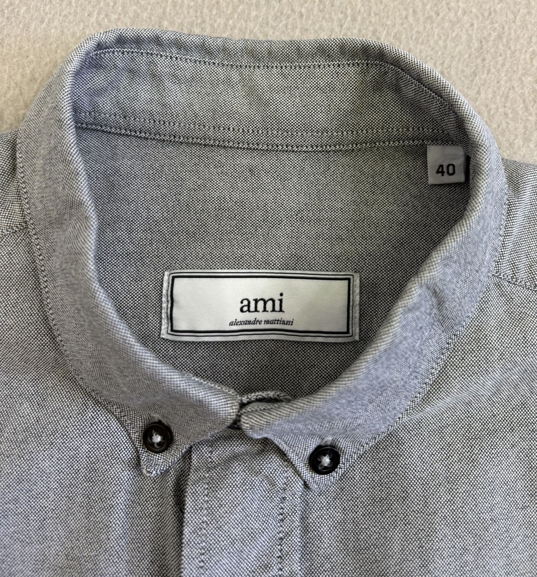 AMI Ami Alexandre Mattiussi shirt size 40 Size US S / EU 44-46 / 1 - 14 Thumbnail