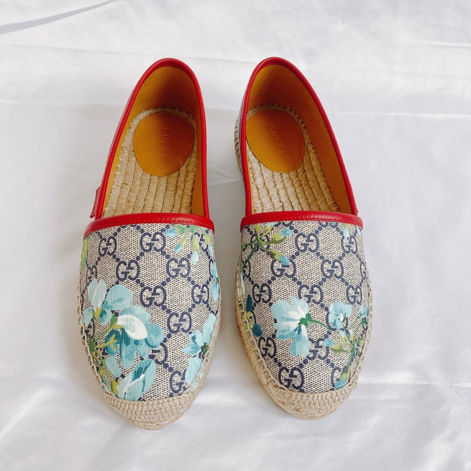 Gucci GG logo floral bloom espadrilles Size US 6 / IT 36 - 2 Thumbnail